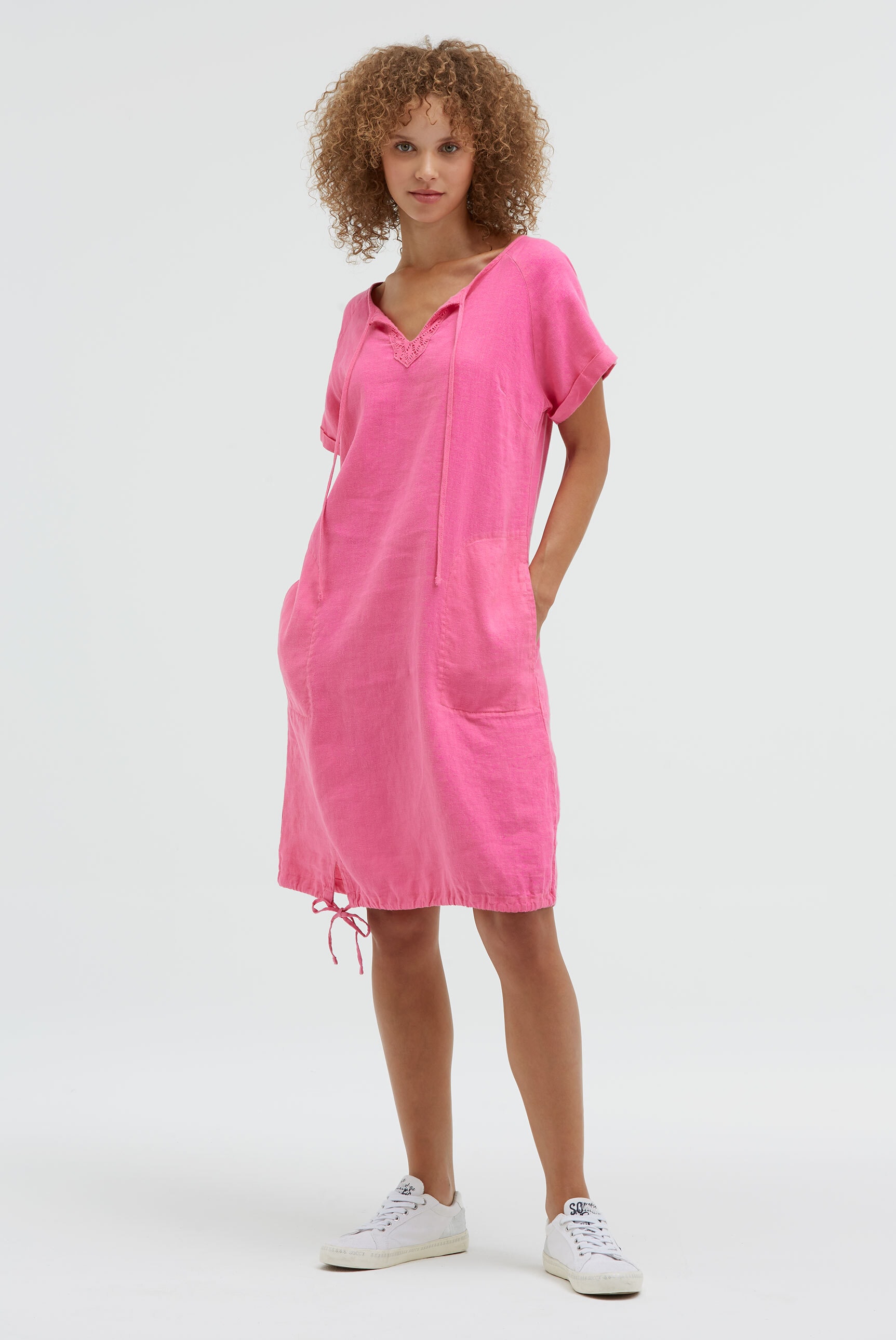 SOCCX Sommerkleid, mit Taschen