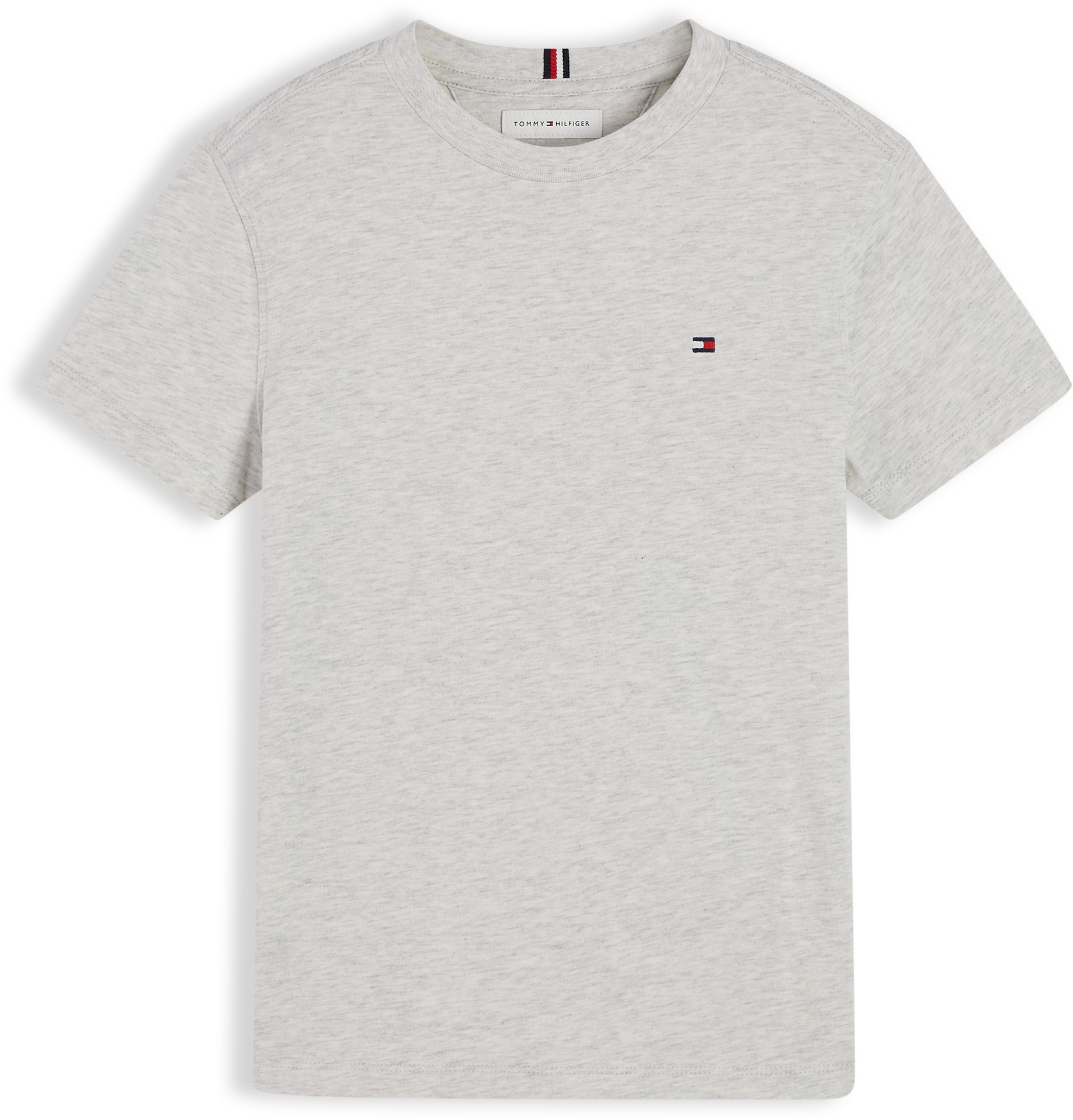 Tommy Hilfiger T-Shirt "ESSENTIAL COTTON TEE S/S" mit Logostickerei