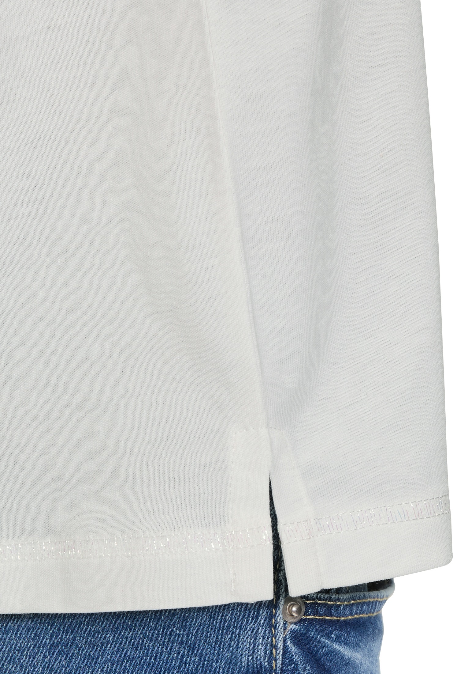 Cartoon Kurzarmshirt »Cartoon Damen Printshirt mit Rundhalsausschnitt«, (1 tlg.), Placement