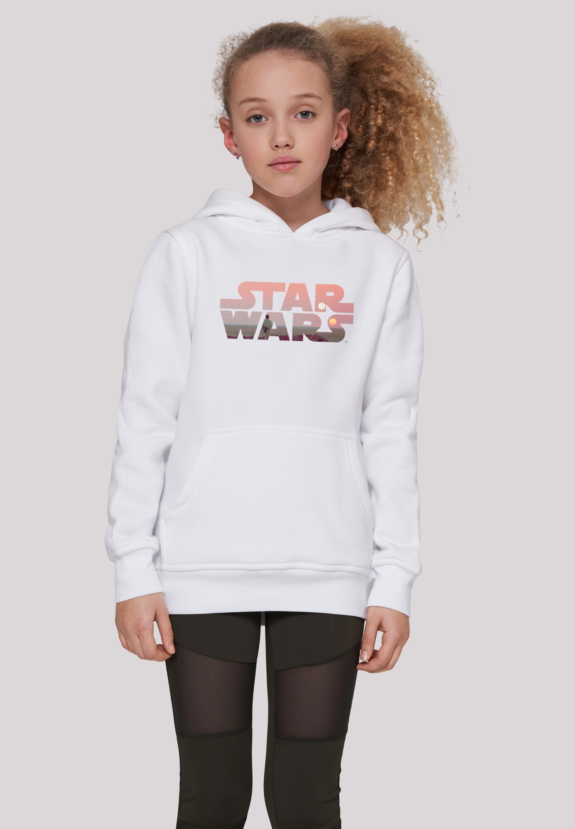 Wars | Print Logo«, bestellen Tatooine F4NT4STIC BAUR Kapuzenpullover »Star