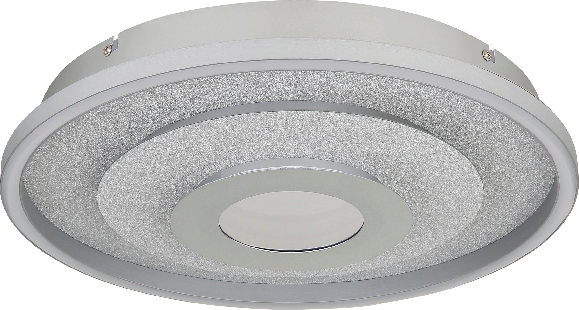 GLOBO LIGHTING Deckenleuchte »MILES« LED-Modul 1 Stk. LED-Deckenleuchte mit 3D-Effekt, dimmbar, modern & hell