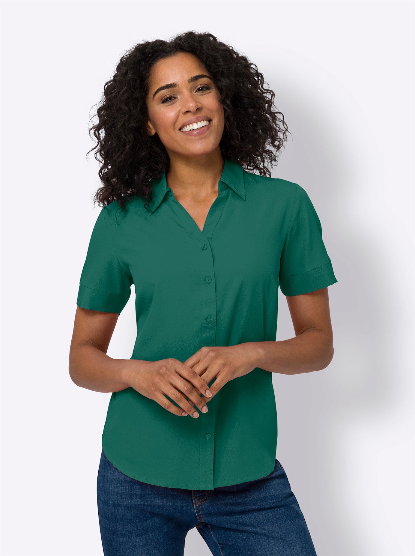 Classic Basics Hemdbluse günstig online kaufen