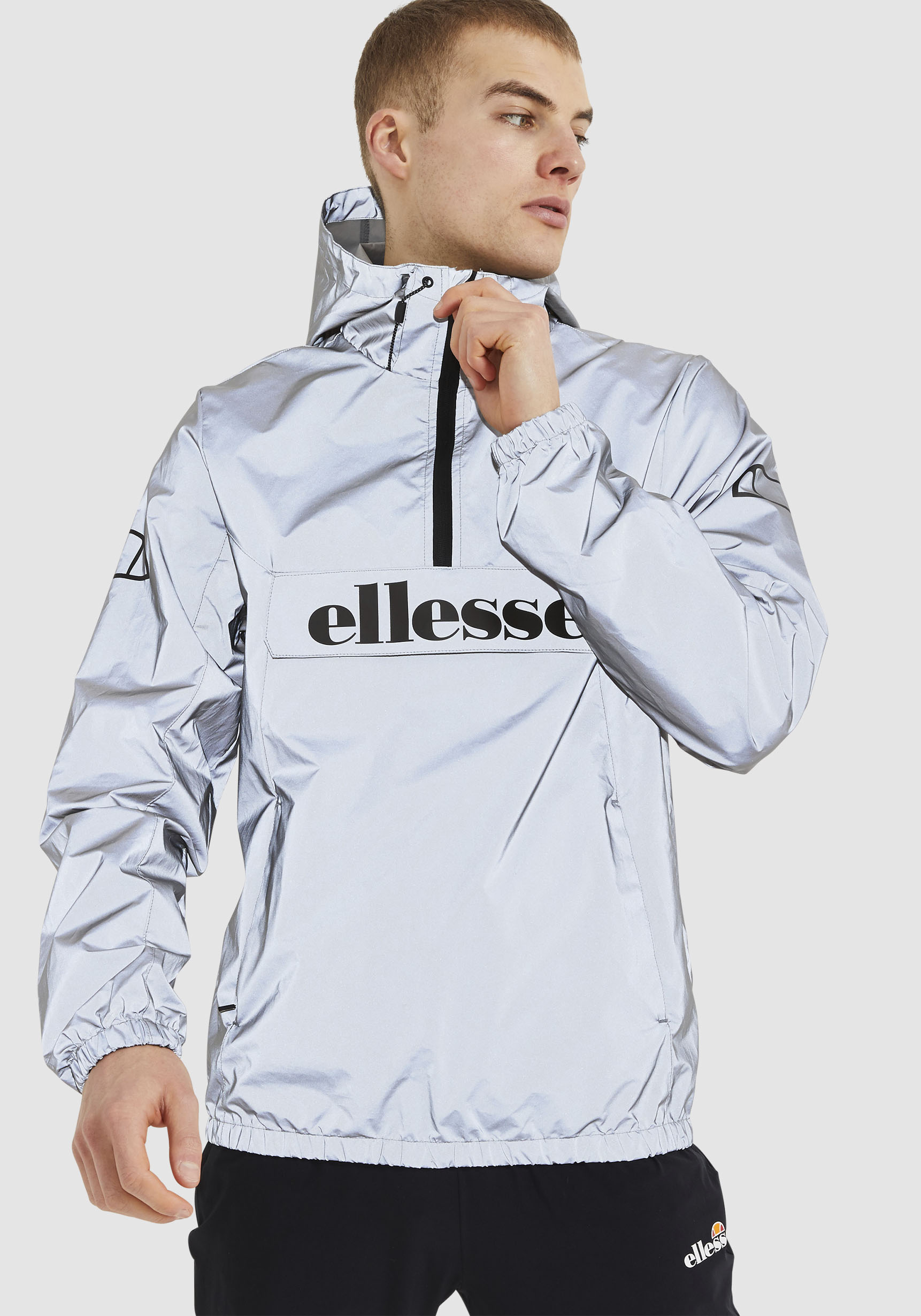 Ellesse Windbreaker "ACERA OH JACKET" mit Kapuze Übergangsjacke, hüftlang, mit Kapuze