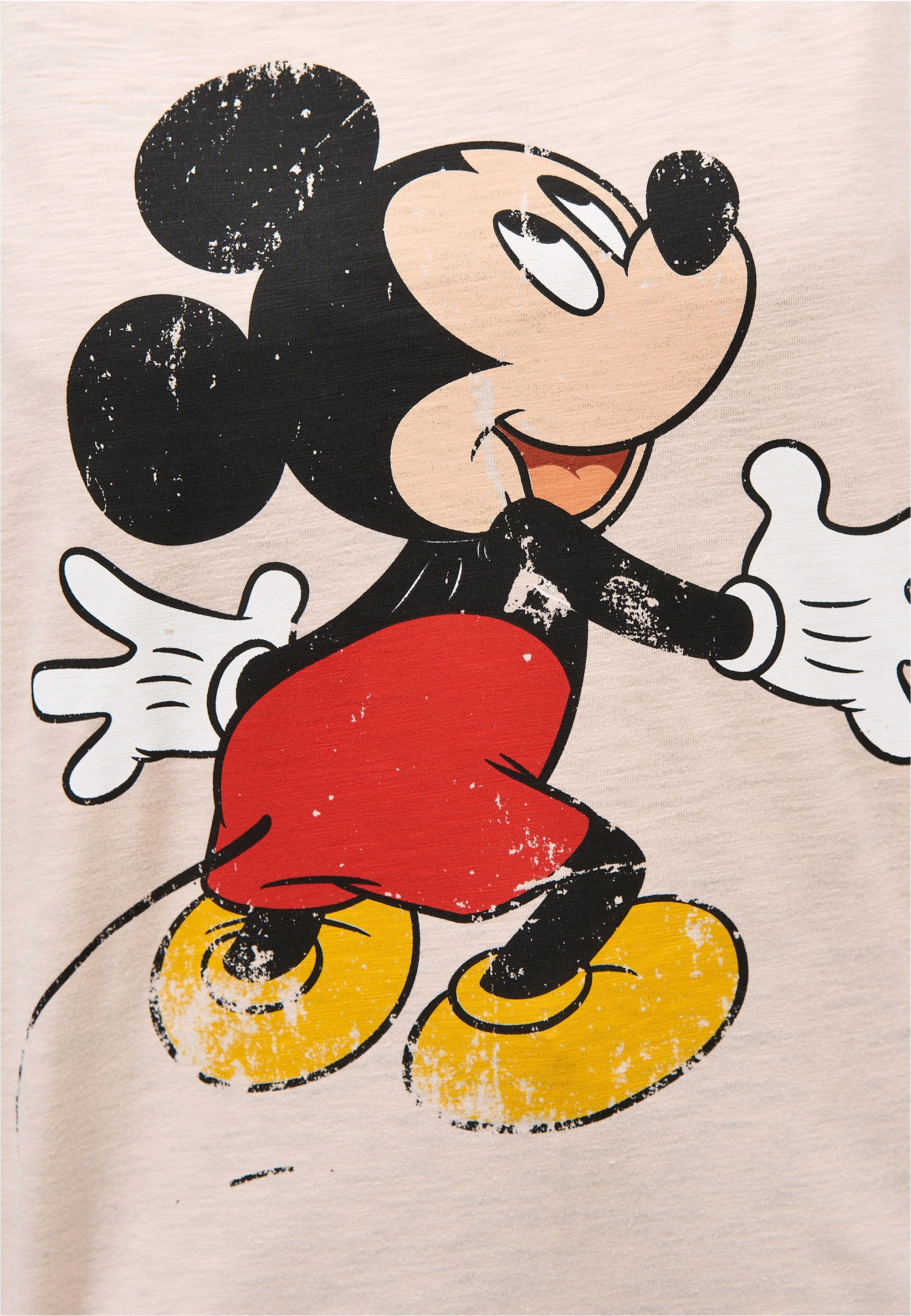 Recovered T-Shirt »Mickey Mouse Hug«, (1 tlg.), im zeitlosen Design