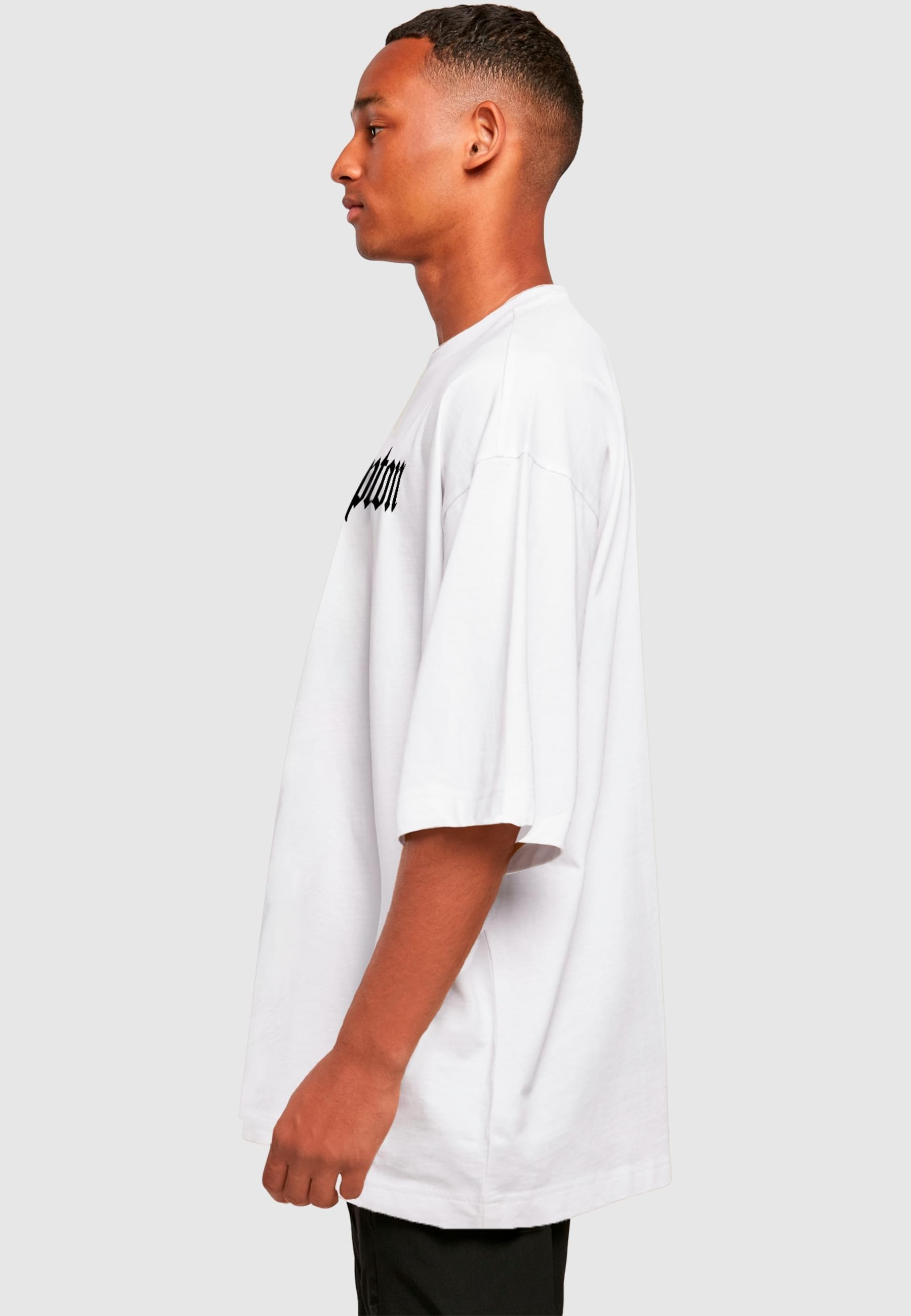 MisterTee T-Shirt »MisterTee Compton Huge Tee«, (1 tlg.)
