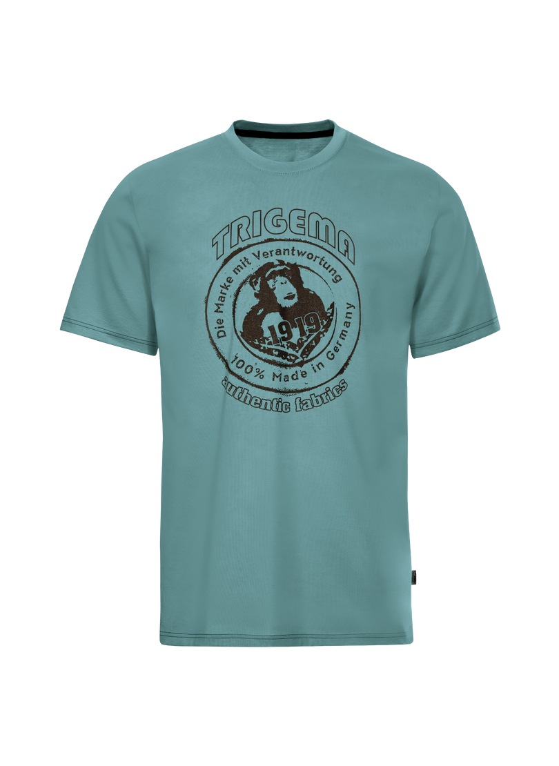 Trigema T-Shirt »TRIGEMA T-Shirt mit großem Printmotiv "TRIGEMA 1919"«, (1 tlg.)