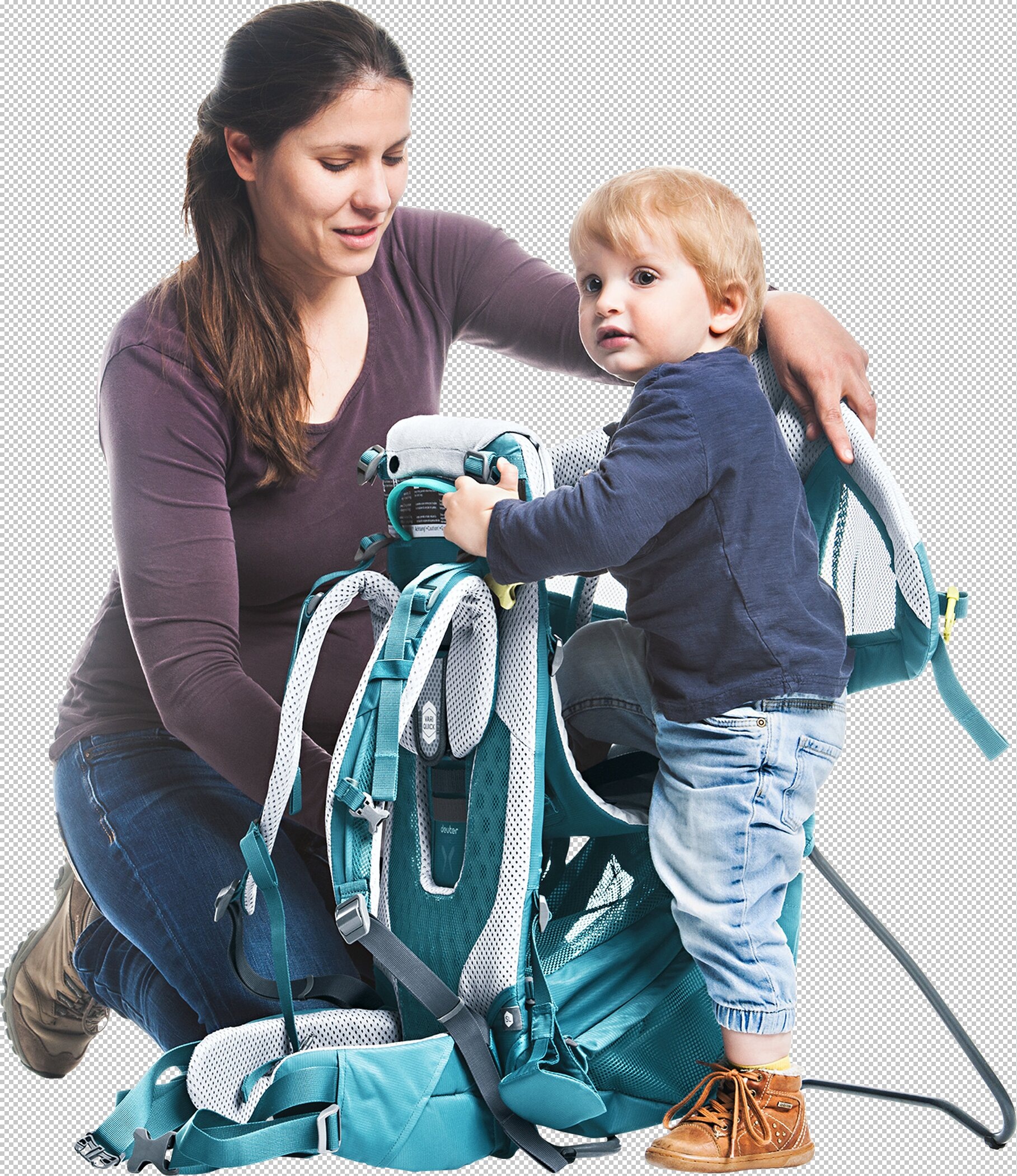 deuter Babytrage »Kid Comfort Active SL« Kindertrage, ergonomisches Design