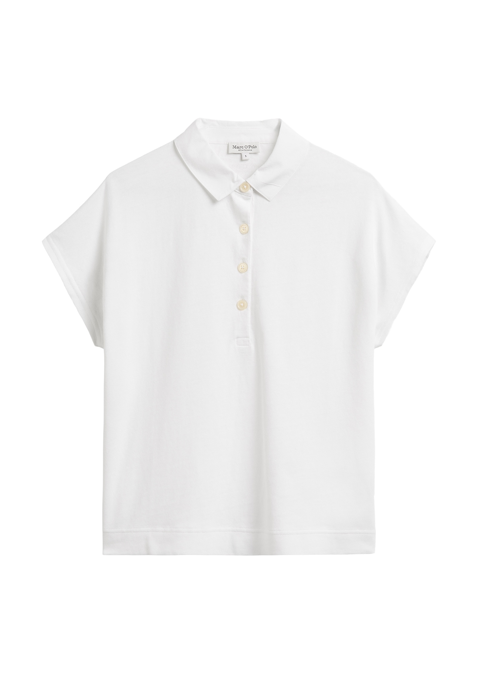Marc O'Polo Poloshirt »aus leichtem Jersey«