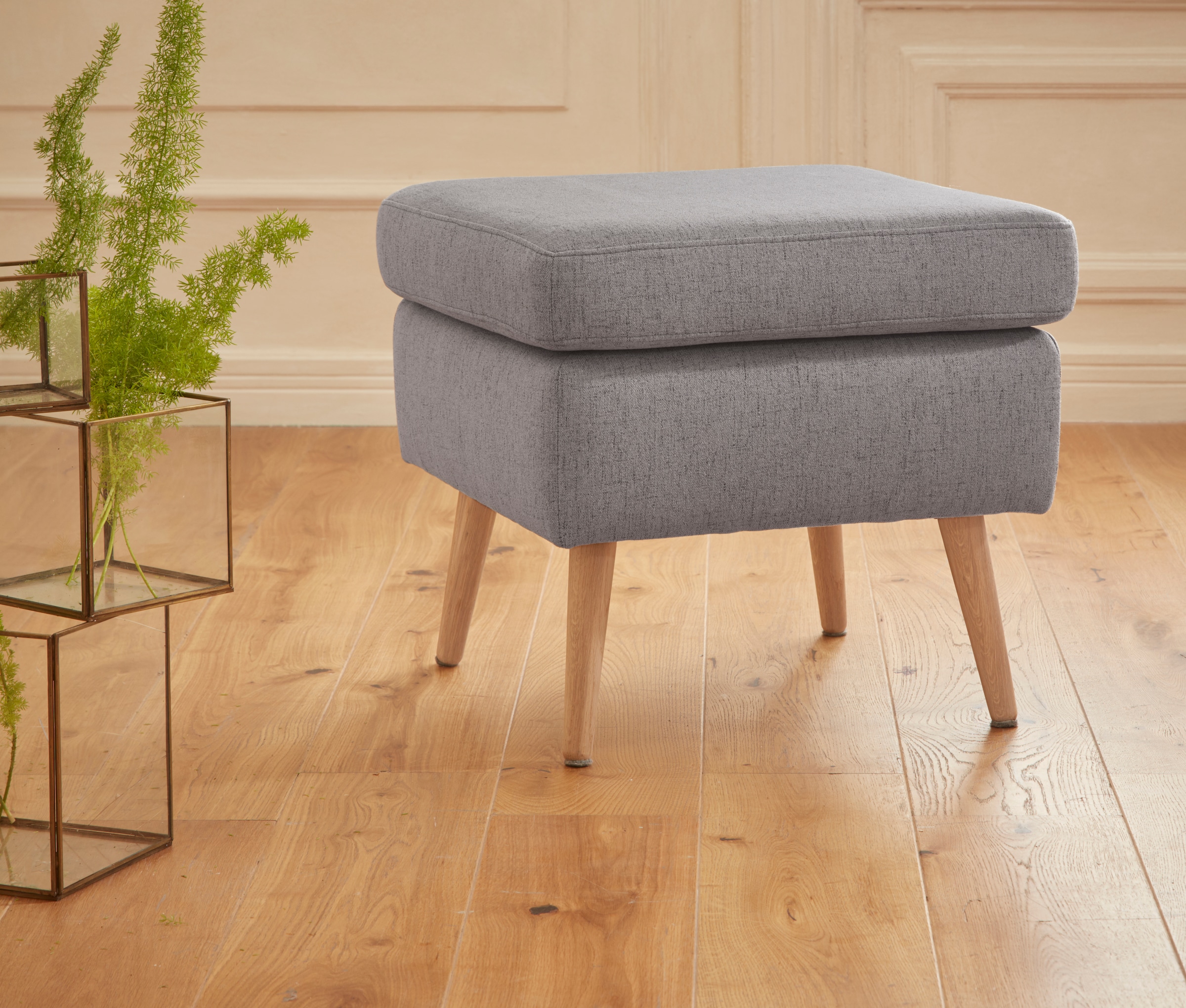 Home affaire Polsterhocker "Sallito" die kleinere Version von "Salla", in 6 günstig online kaufen