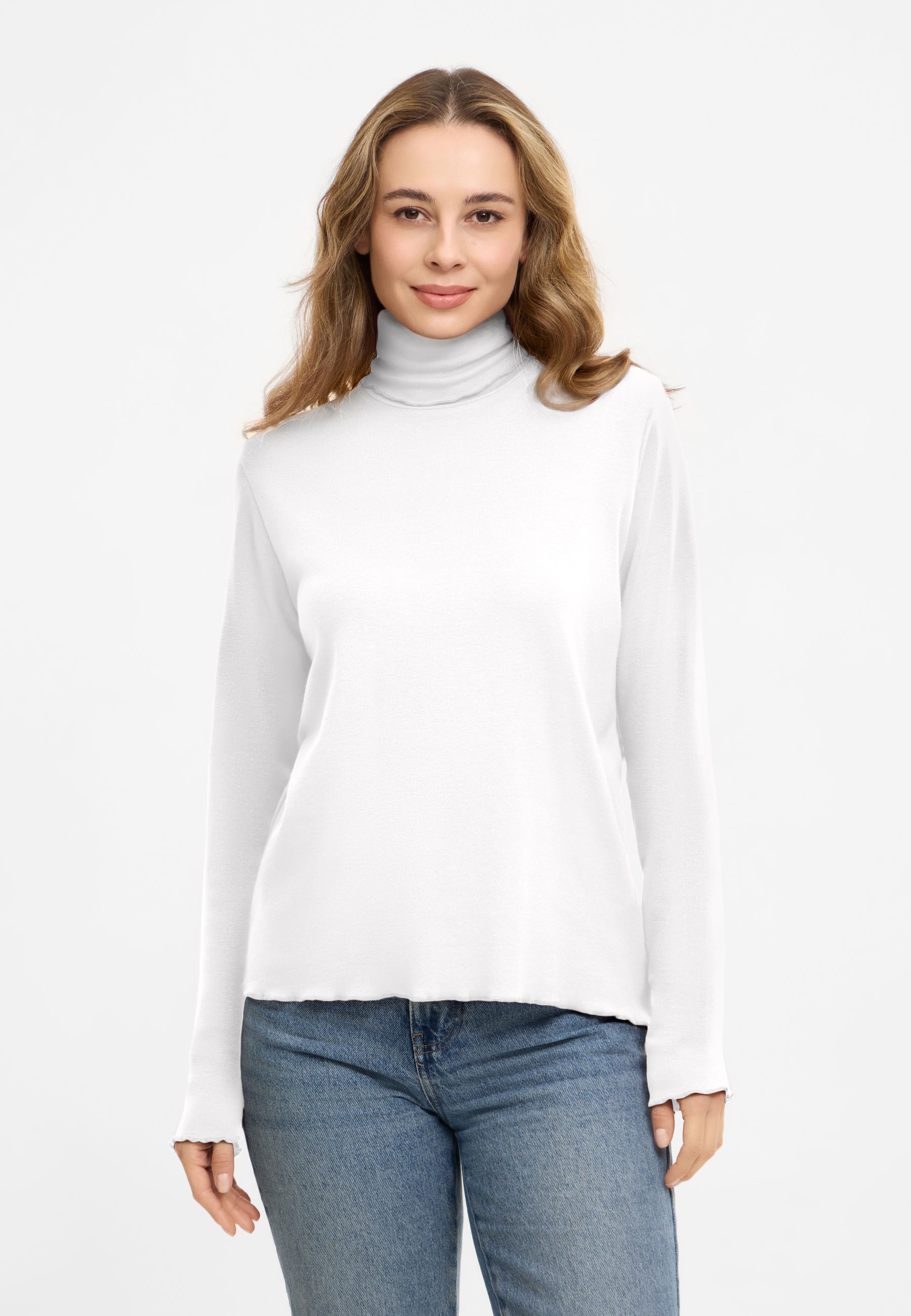 Frieda & Freddies Langarmshirt "Frieda & Freddies Rollkragenshirt"