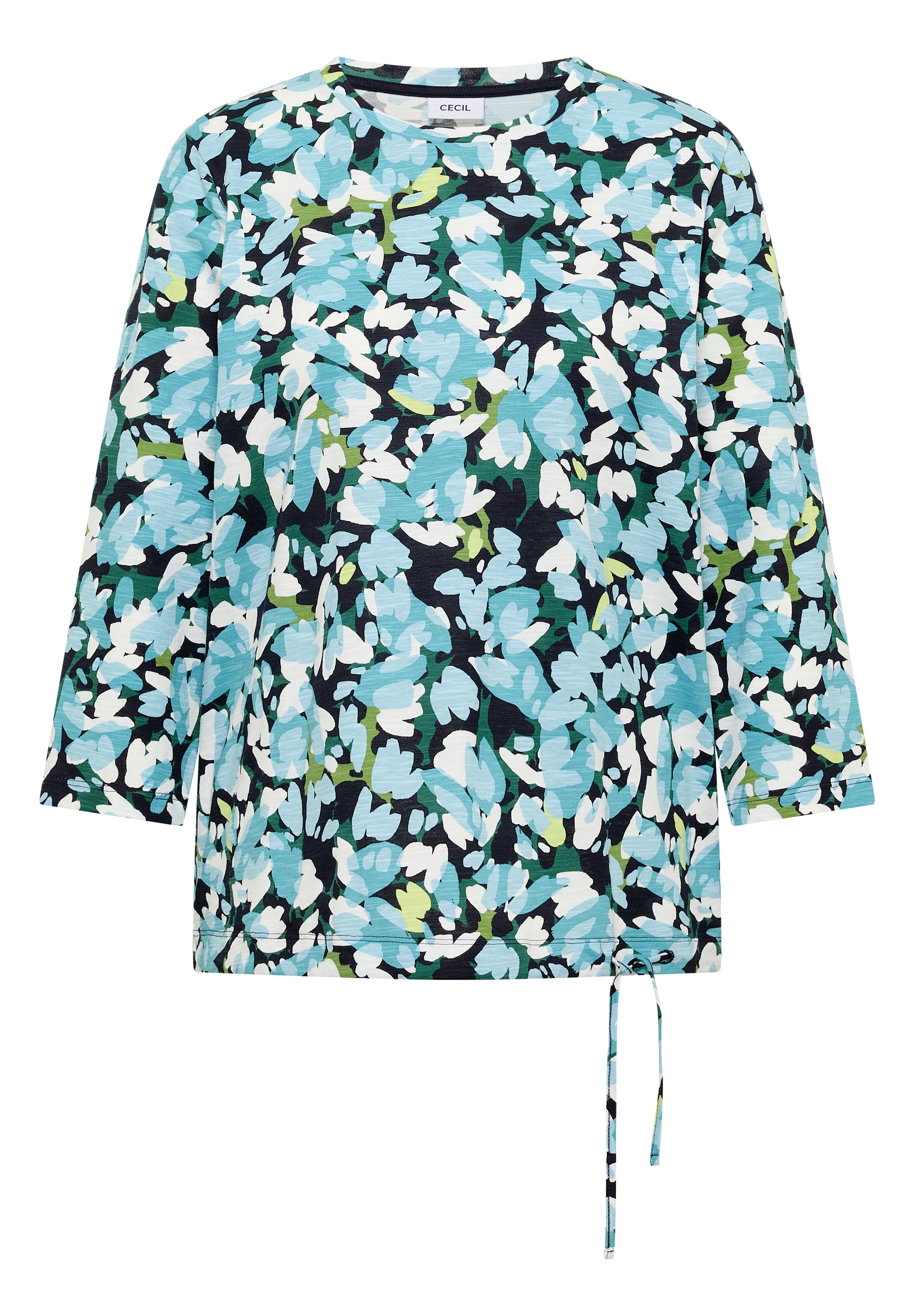 Cecil 3/4-Arm-Shirt mit allover Print