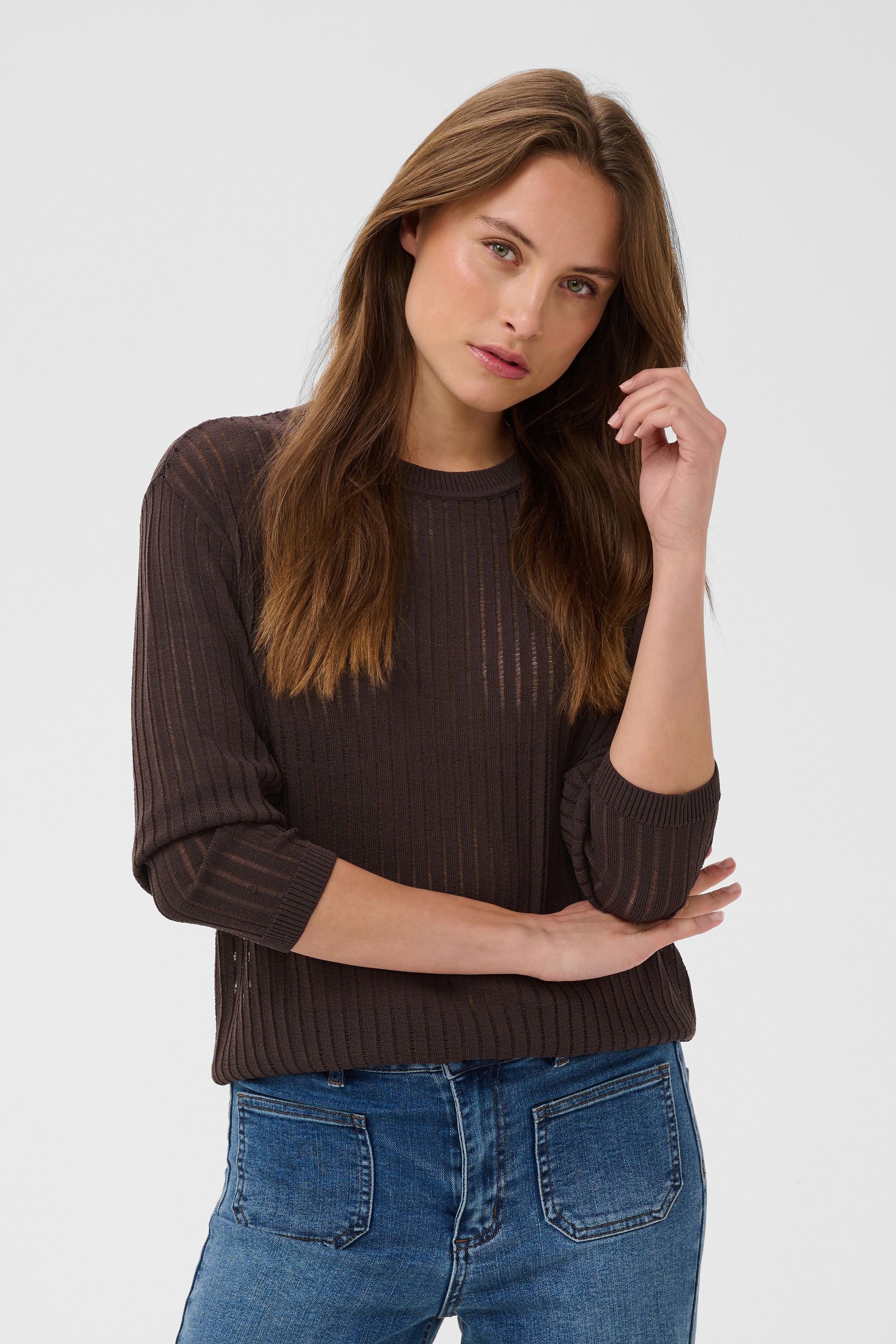 KAFFE Strickpullover »Damen Strickpullover KAabalina«