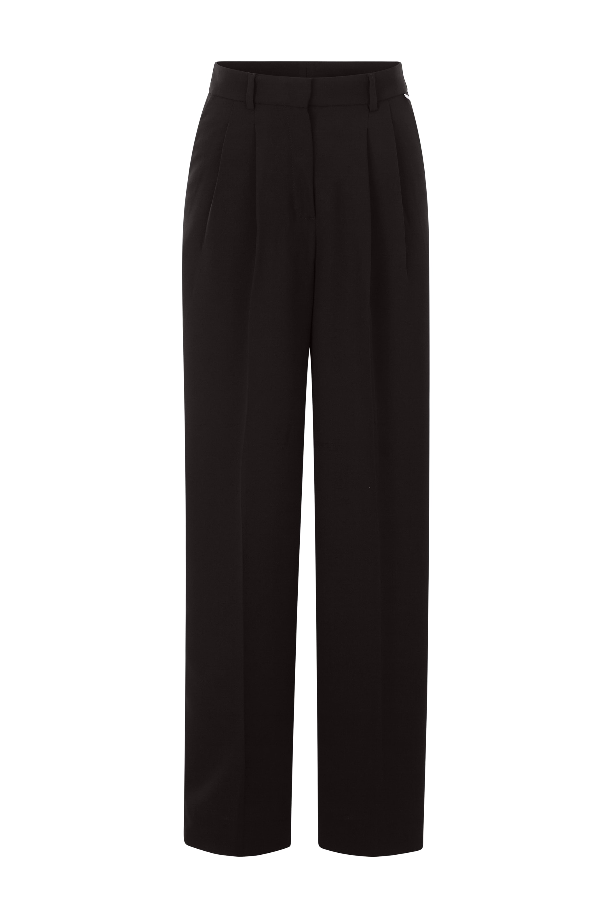 RICHROYAL Bügelfaltenhose, Mit Markenlabel über der Tasche