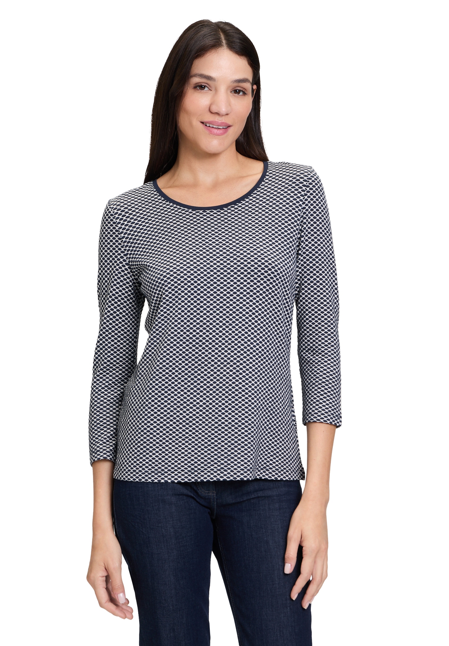 Betty Barclay 3/4-Arm-Shirt »Betty Barclay Rundhals-Shirt mit Struktur«, (1 tlg.), Struktur