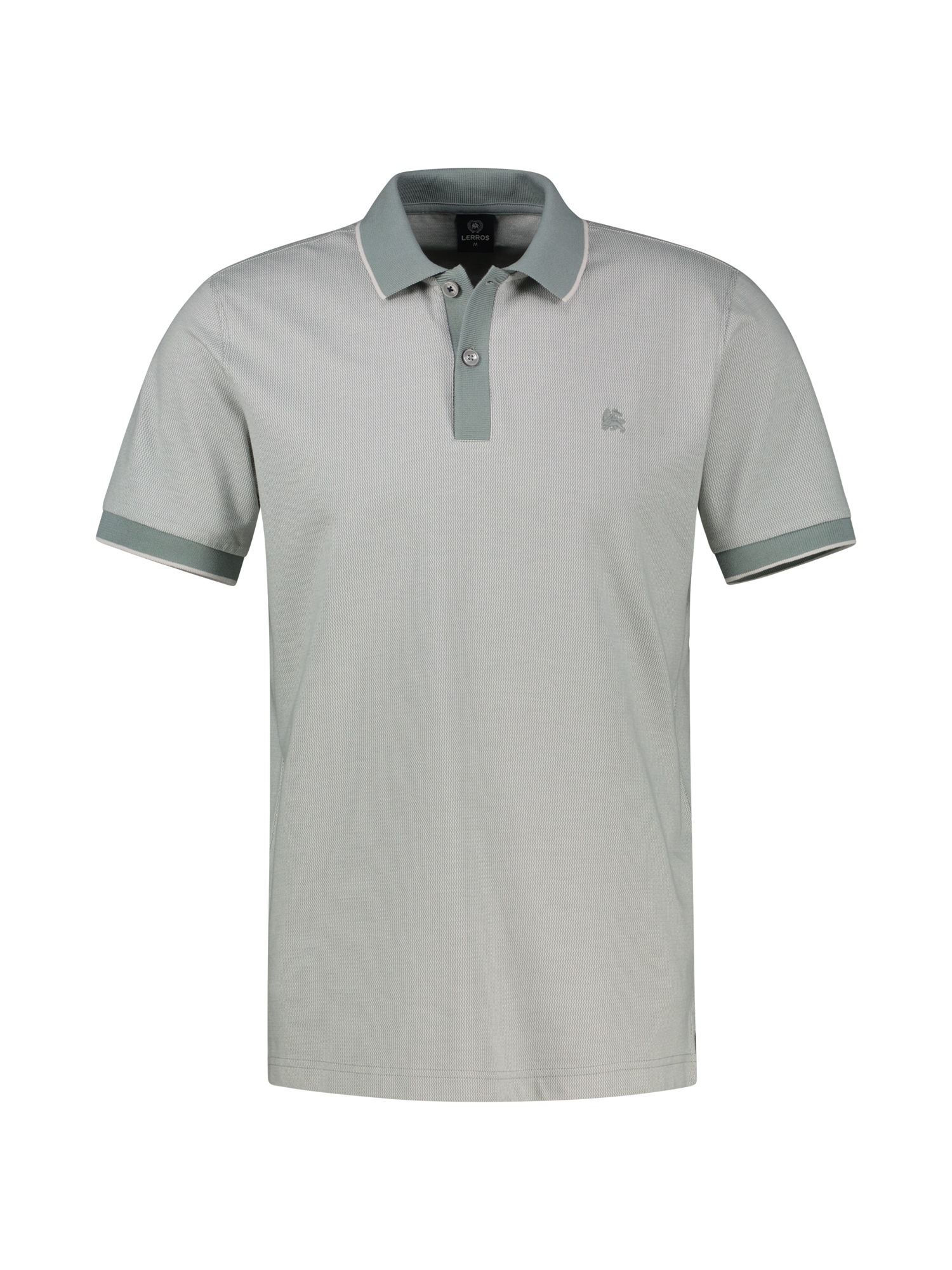 LERROS Poloshirt »Poloshirt in 2-Tone-Optik«