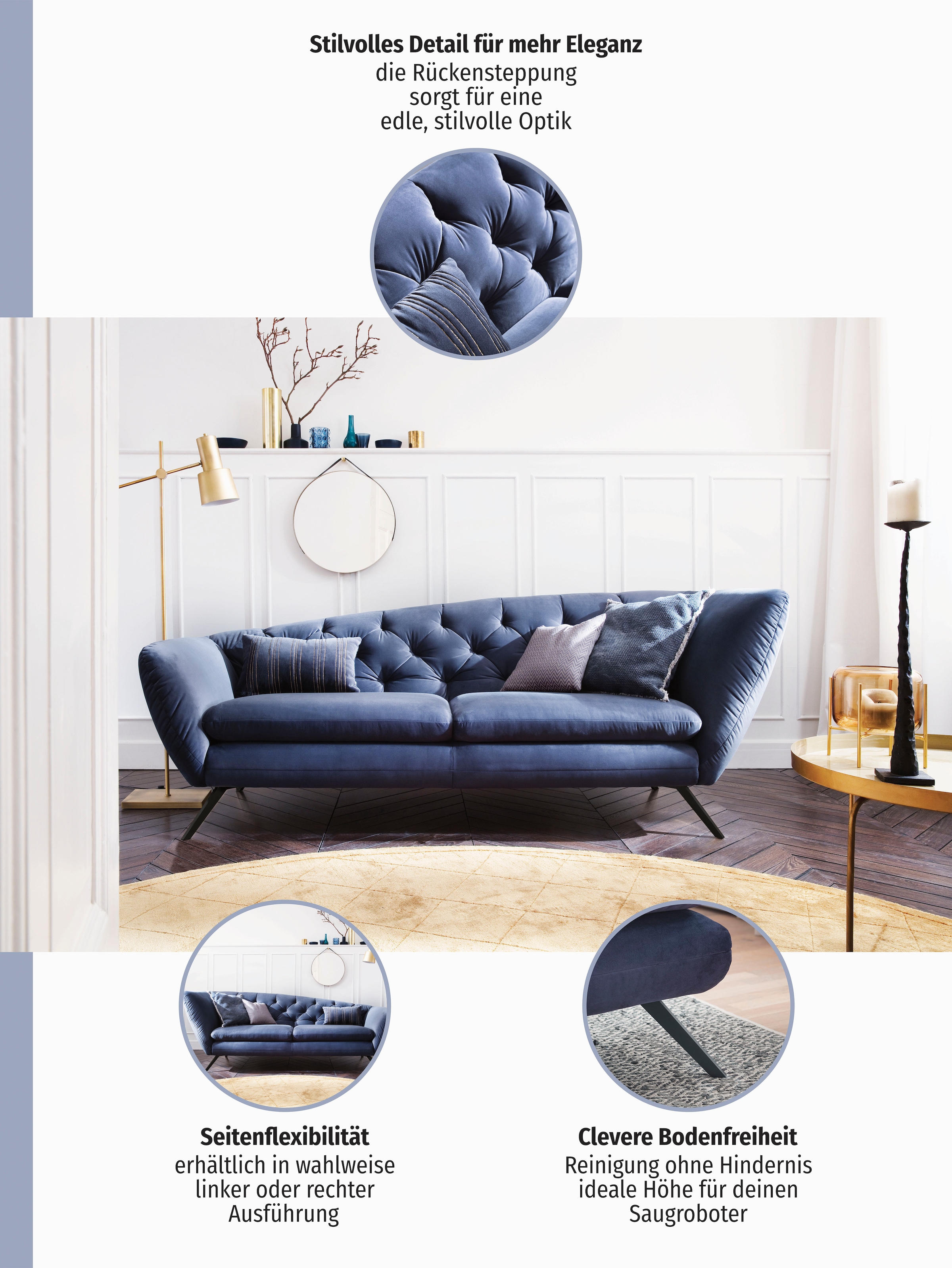 Home affaire Recamiere »Beatrice« Recamiere links oder rechts, passend zur "Beatrice"-Serie