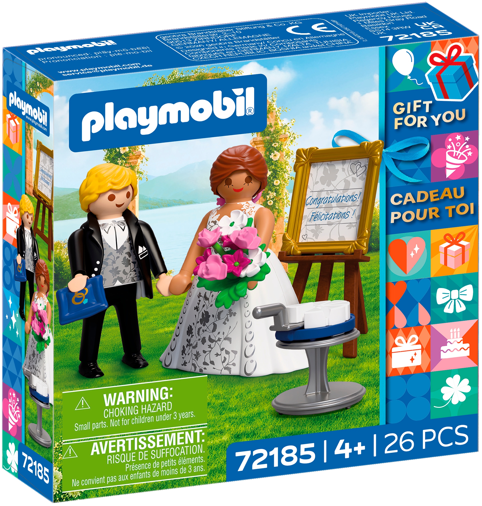 Playmobil® Konstruktions-Spielset »Hochzeit (72185), Life« Made in Europe