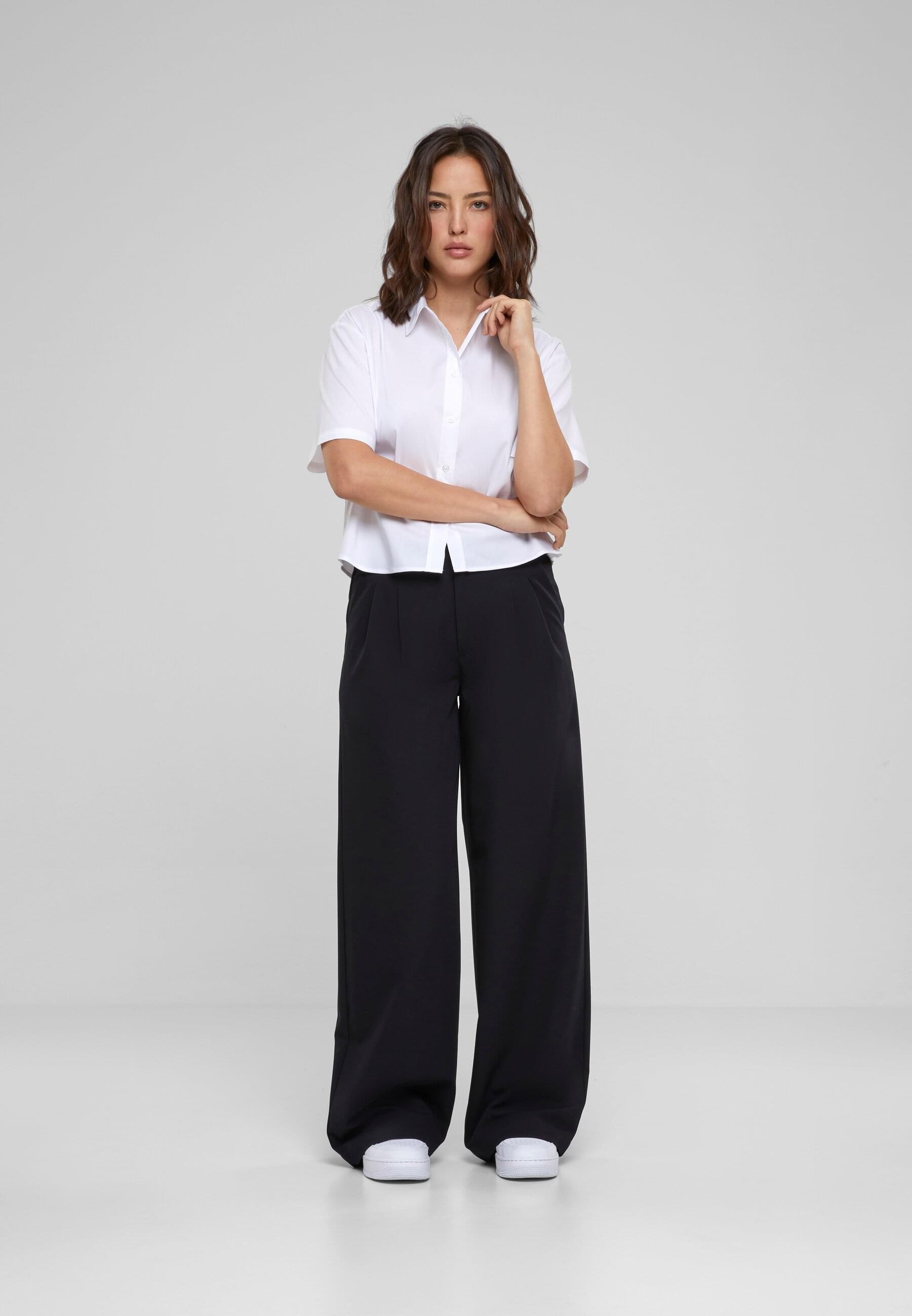 URBAN CLASSICS Langarmhemd »Urban Classics Damen Ladies Oversized Shirt«