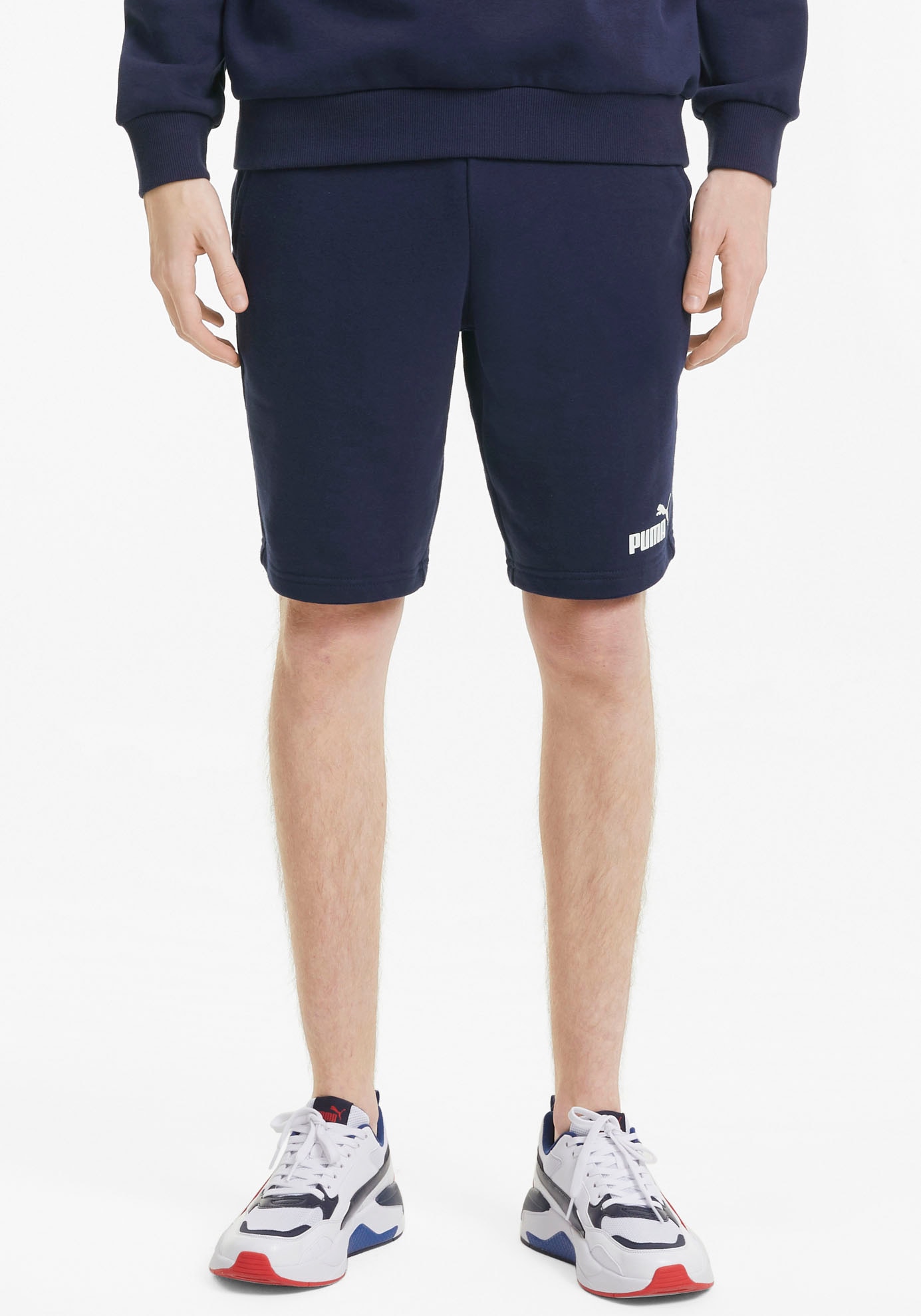 PUMA Sweatshorts "ESS SHORTS 10"" für Alltag und Sport, aus Baumwollmix, mi günstig online kaufen