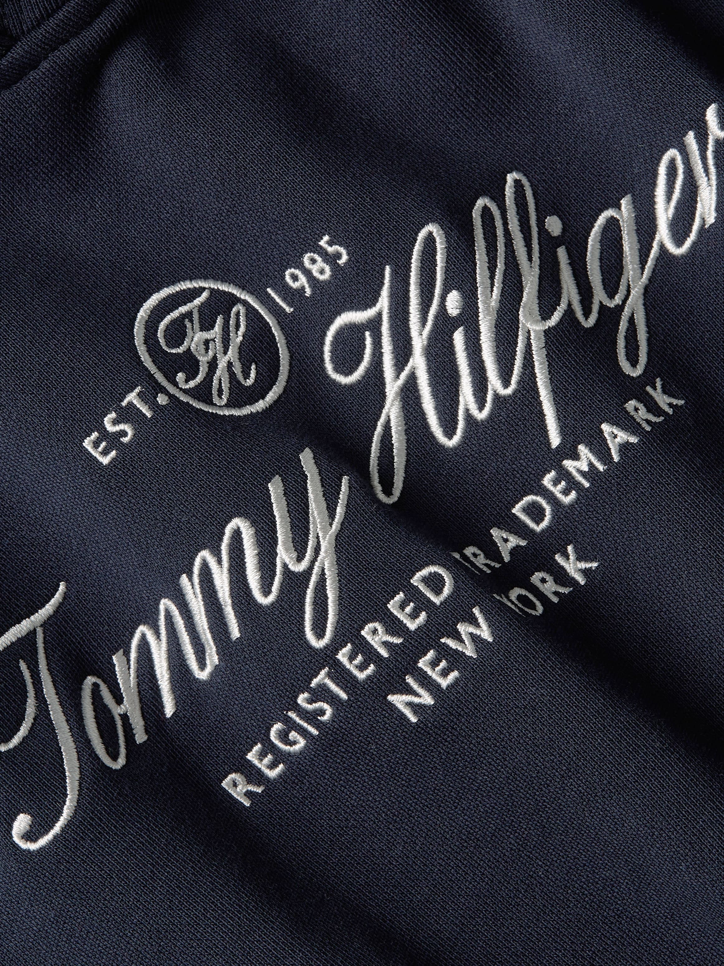 Tommy Hilfiger Kapuzensweatshirt »REGULAR HILFIGER SCRIPT HOODIE«, mit großer Logo-Stickerei auf der Brust