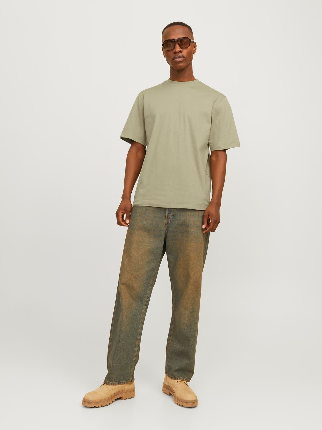Jack & Jones Rundhalsshirt »JJEURBAN EDGE TEE SS O-NECK NOOS«, mit Rundhalsausschnitt