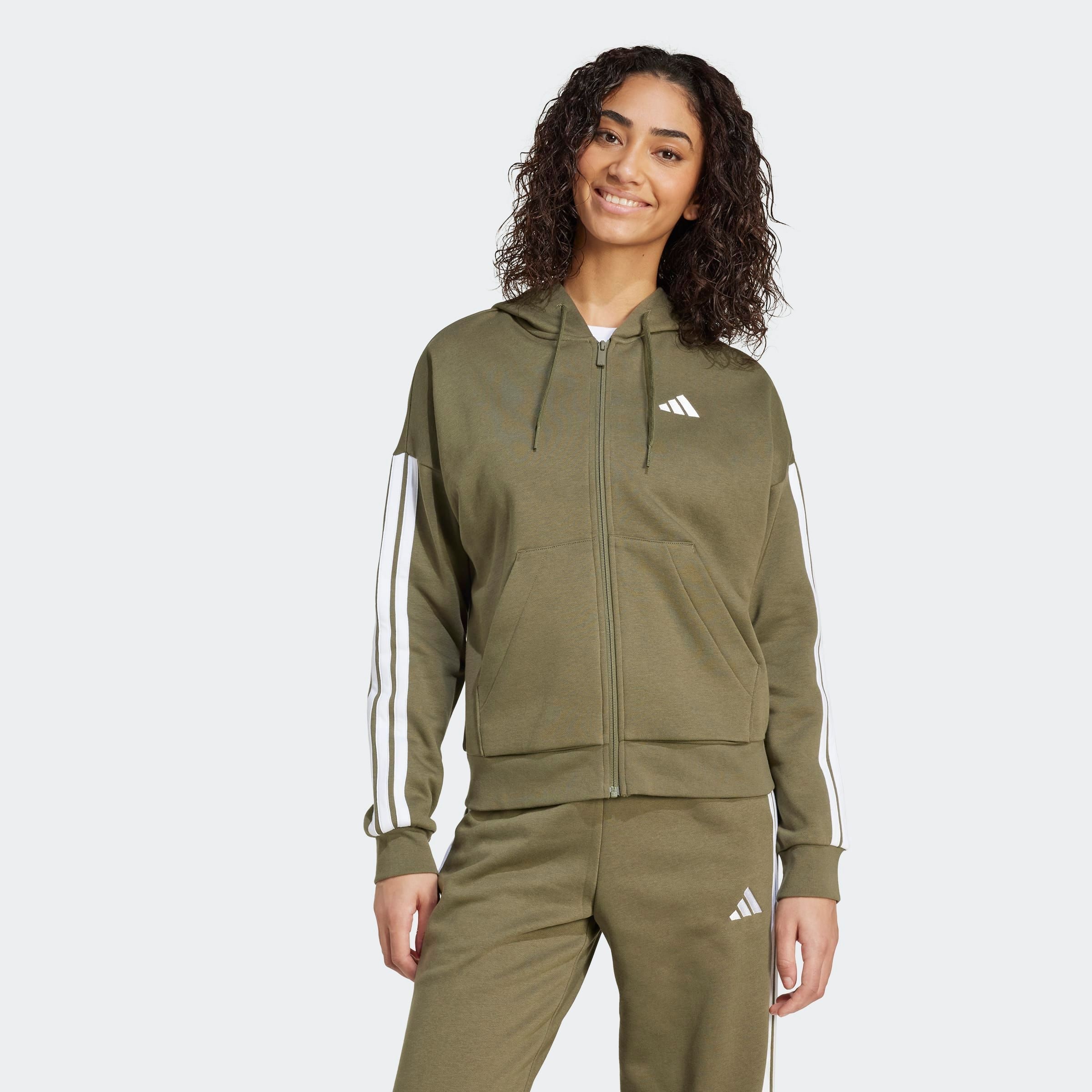 adidas Sportswear Kapuzensweatshirt "W 3S FL FZ HD" günstig online kaufen