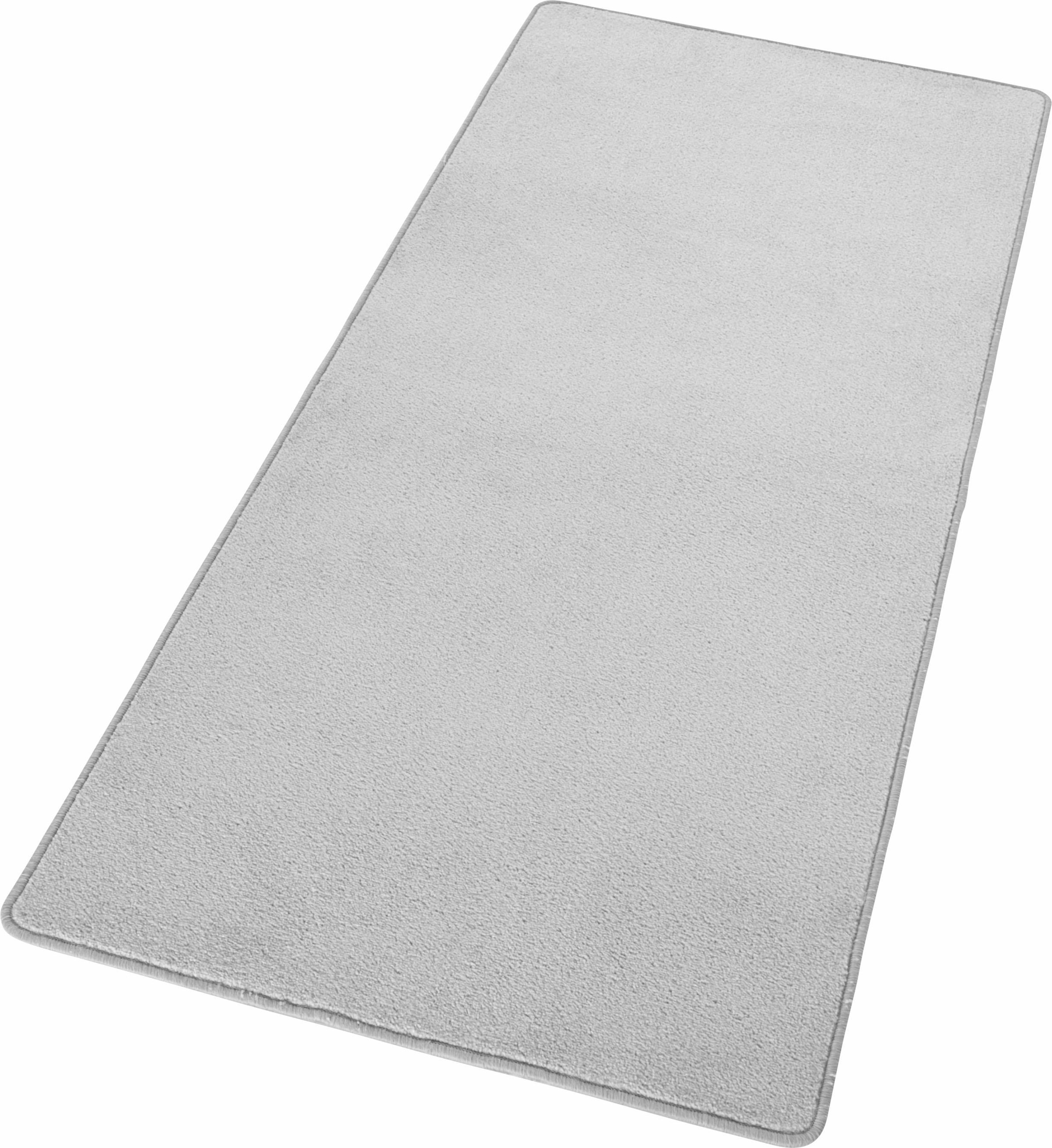 HANSE Home Teppich »Fancy«, rechteckig, 7 mm Höhe, Kurzflor, Läufer, uni, gekettelt, Wohnzimmer, Schlafzimmer, Esszimmer