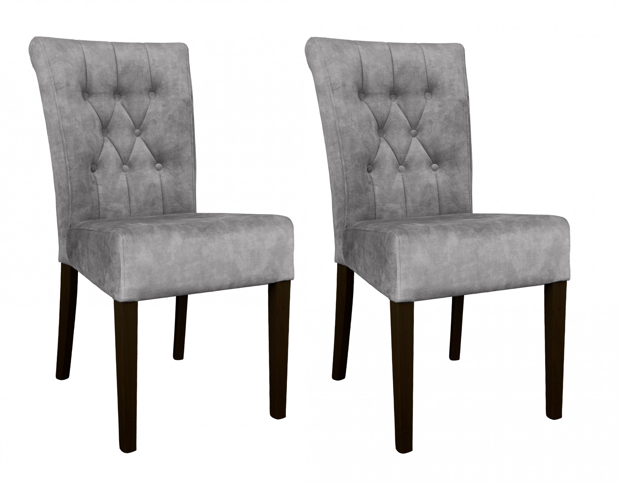 Home affaire 4-Fußstuhl "Ravenna" (Set) 2 Stk.Esszimmerstuhl mit Knopfheftu günstig online kaufen