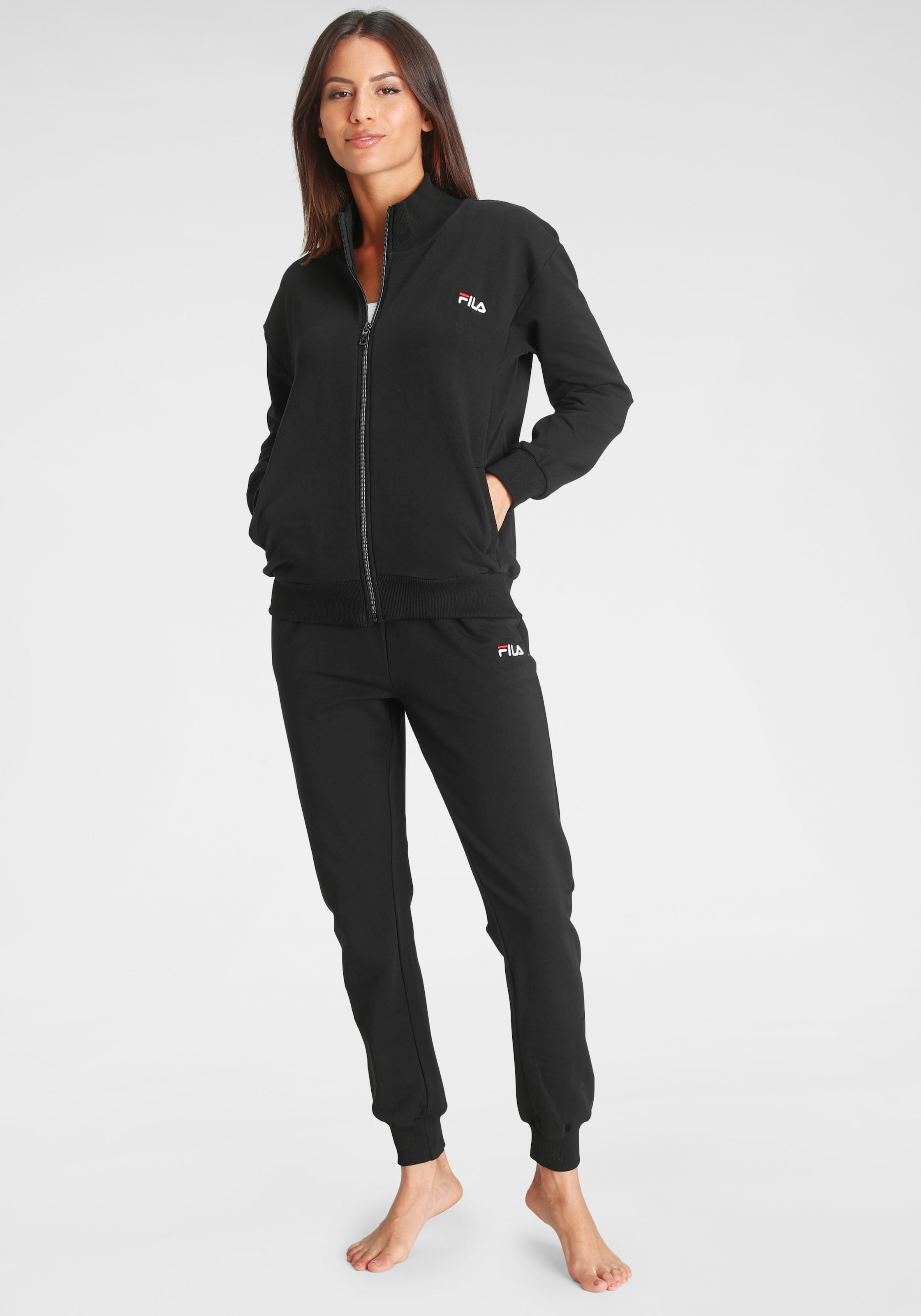 Fila Loungeanzug, (2 tlg.), mit Markenlogo auf der Brust günstig online kaufen