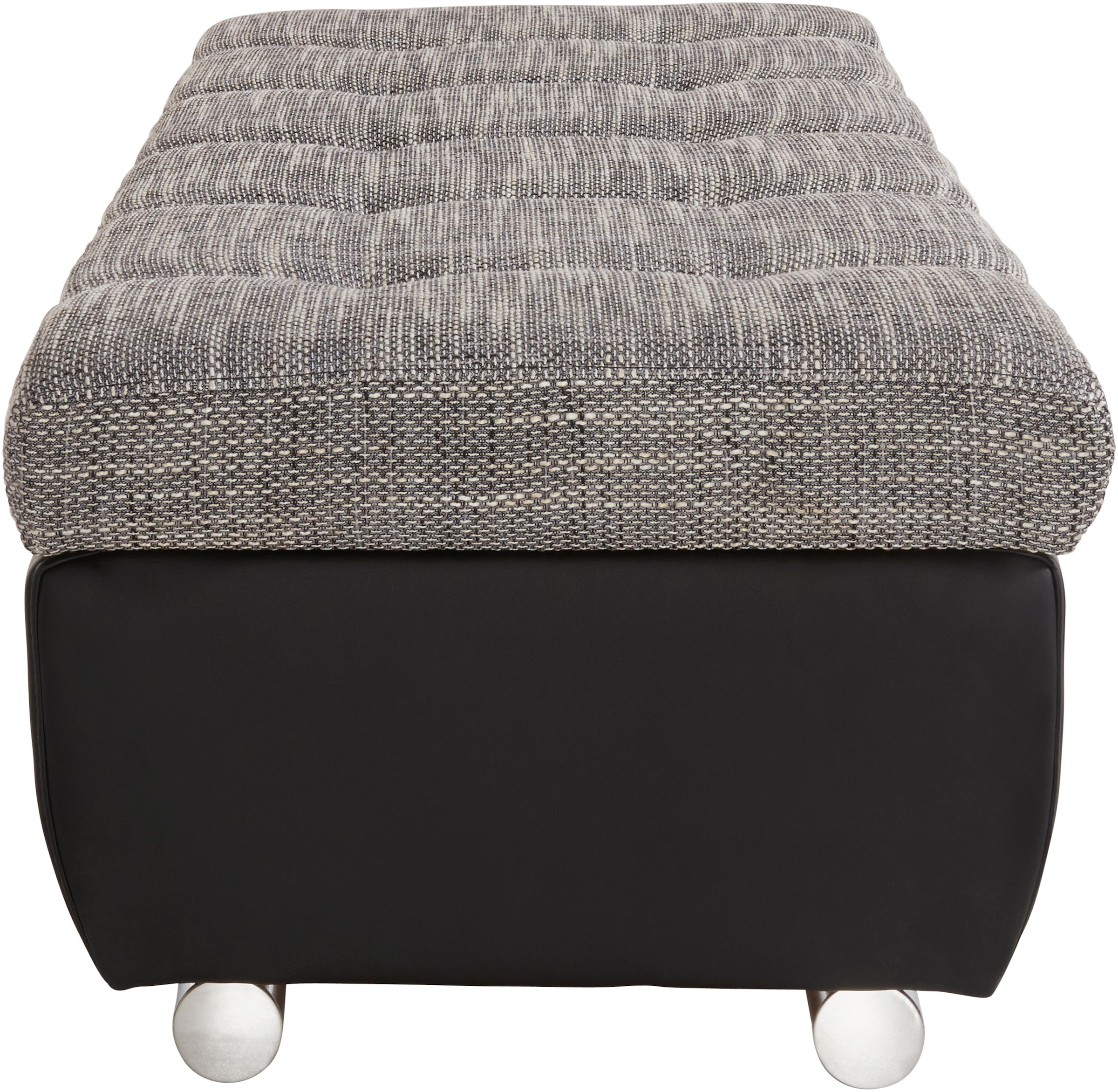 DOMO collection Hocker »Treviso XXL: B/T/H: 161/60/41 cm«, mit Stauraum, auch in Cord, passend zur Serie, moderne Steppung