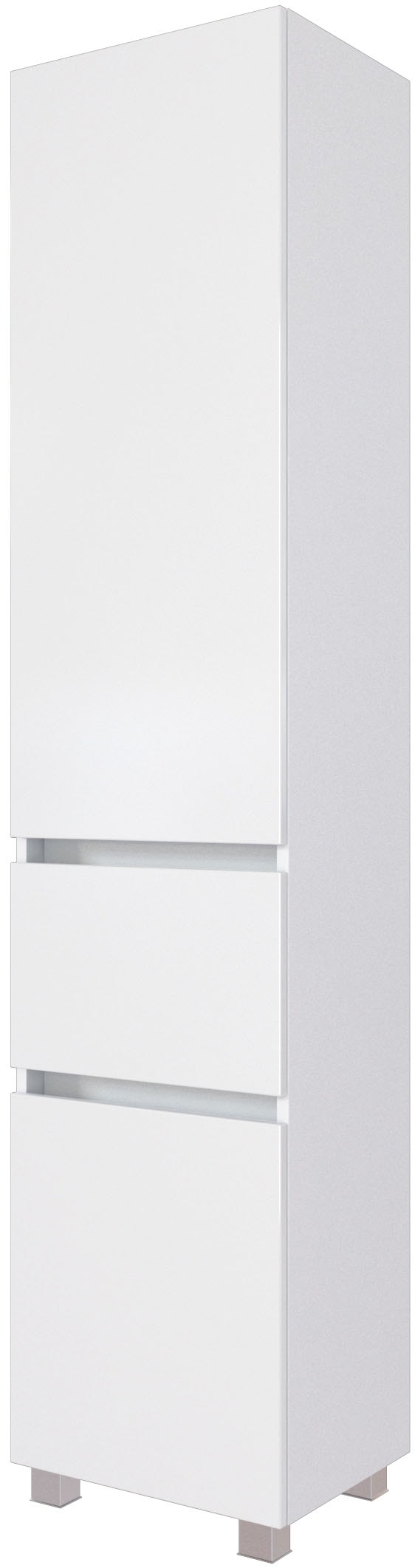 welltime Badmöbel-Set »Welltime Möbel Baabe Waschtisch-Set 3tlg. oder 5tlg.«, (5 St.), gedämpfte Scharniere und Softclose-Funktion, inklusive LED-Beleuchtung