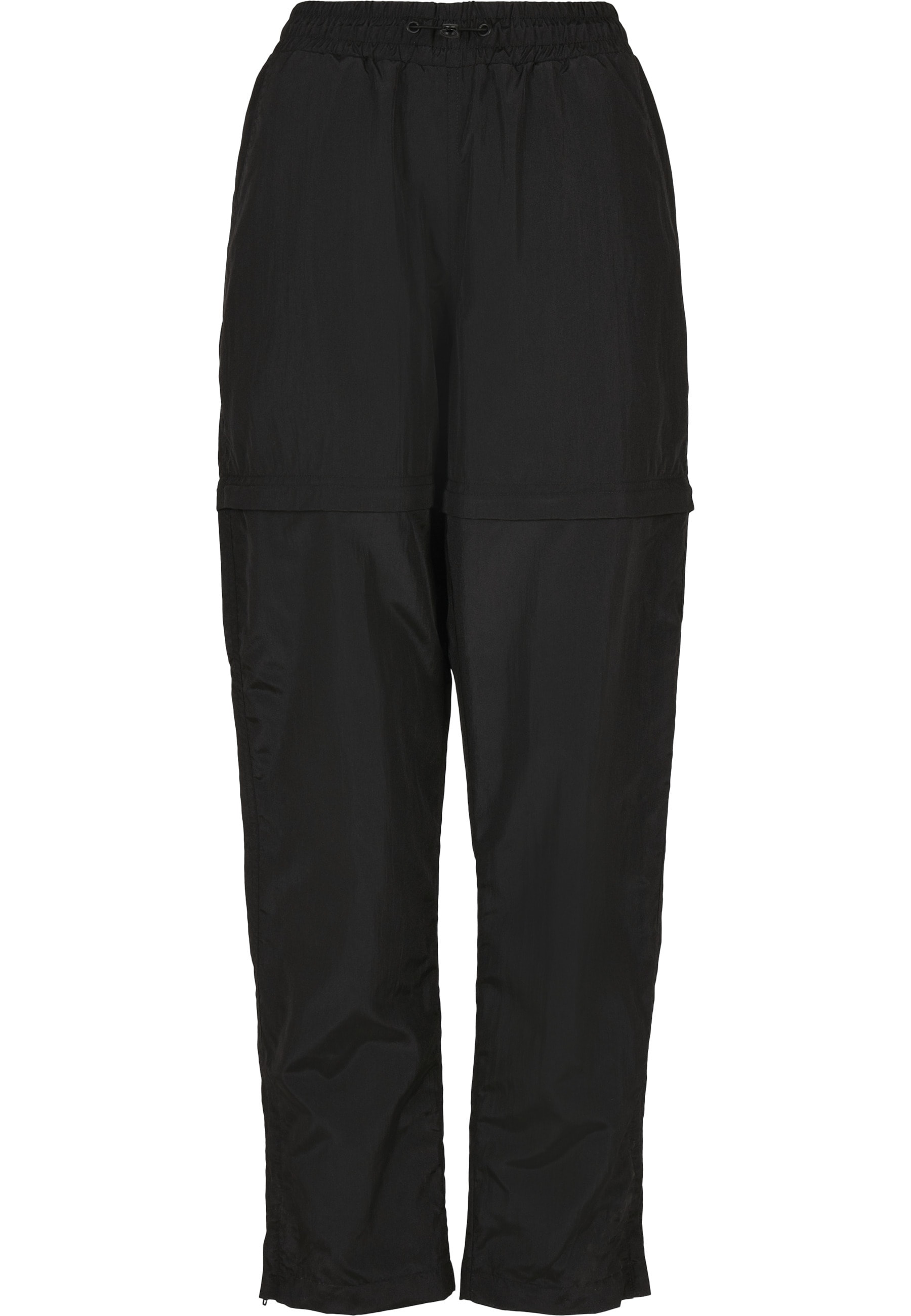 URBAN CLASSICS Stoffhose "Urban Classics Damen Ladies Shiny Crinkle Nylon Z günstig online kaufen