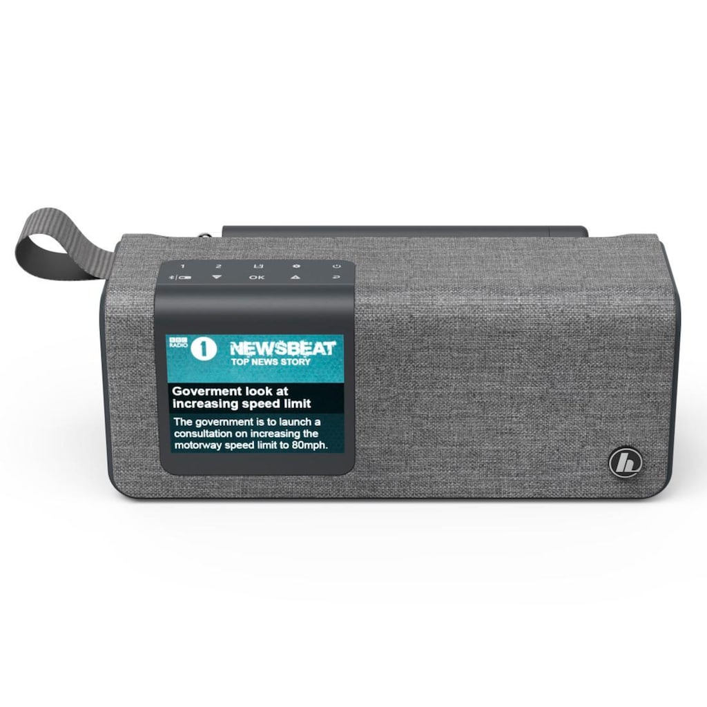 Hama Digitalradio (DAB+) »Digitalradio "DR200BT", FM/DAB/DAB+/Bluetooth/Akkubetrieb DAB+ Radio«, (Digitalradio (DAB+)-FM-Tuner)