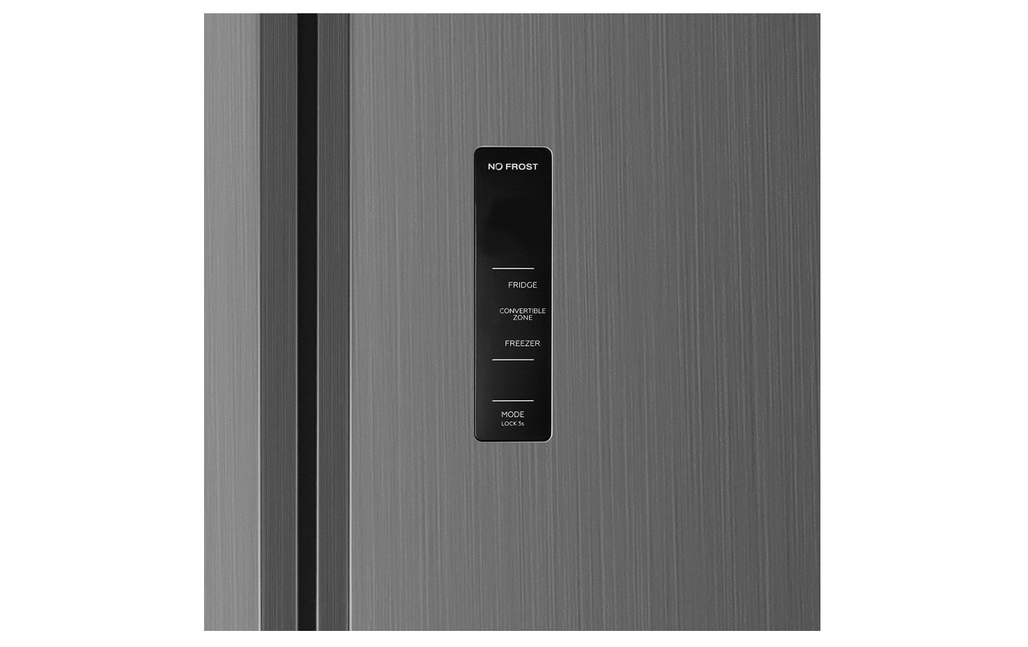 Kibernetik Side-by-Side »SBS532 Edelstahl« 177,5 cm hoch 90,5 cm breit
