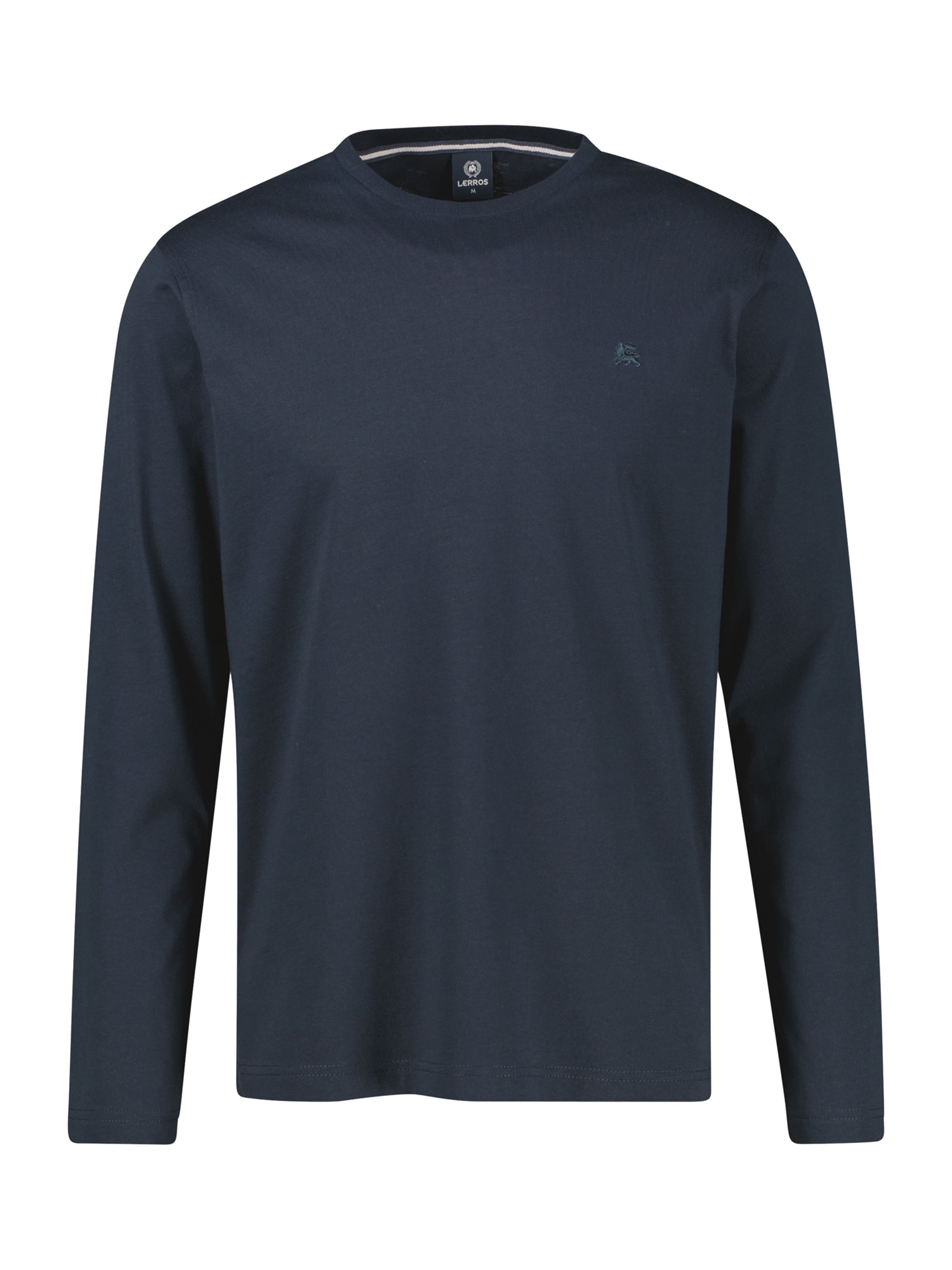 LERROS Sweatshirt "Sweatshirt mit O-Neck aus Baumwolle in großen Größen"