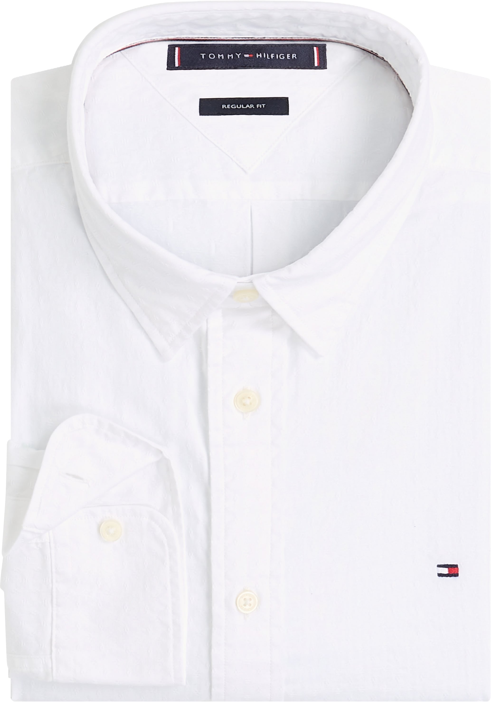 Tommy Hilfiger Langarmhemd »DOBBY STRUCTURE RF SHIRT«