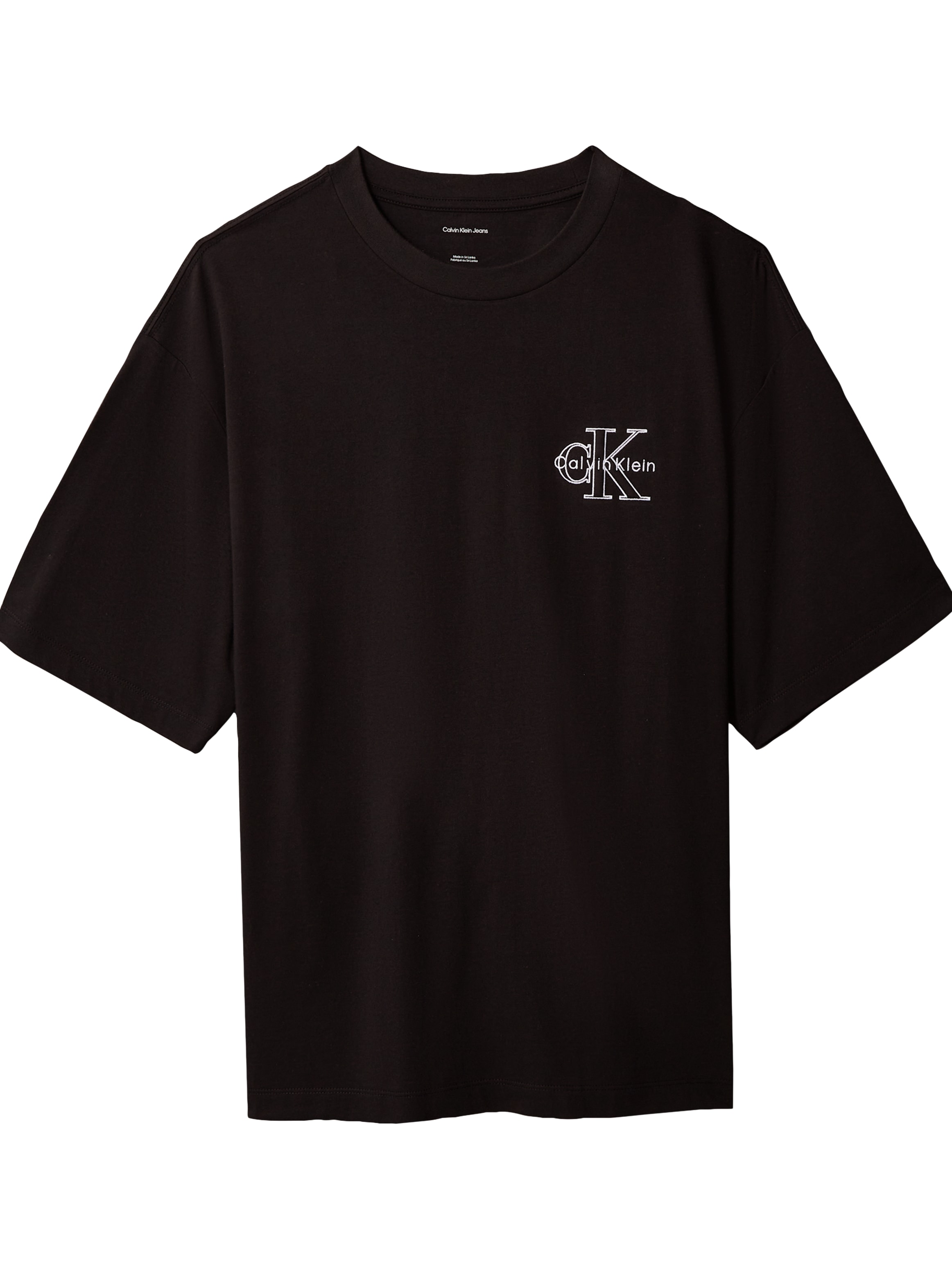 Calvin Klein Jeans T-Shirt »A- SS REL SEASONAL MONOLOGO TEE«, Mit Rundhalsausschnitt