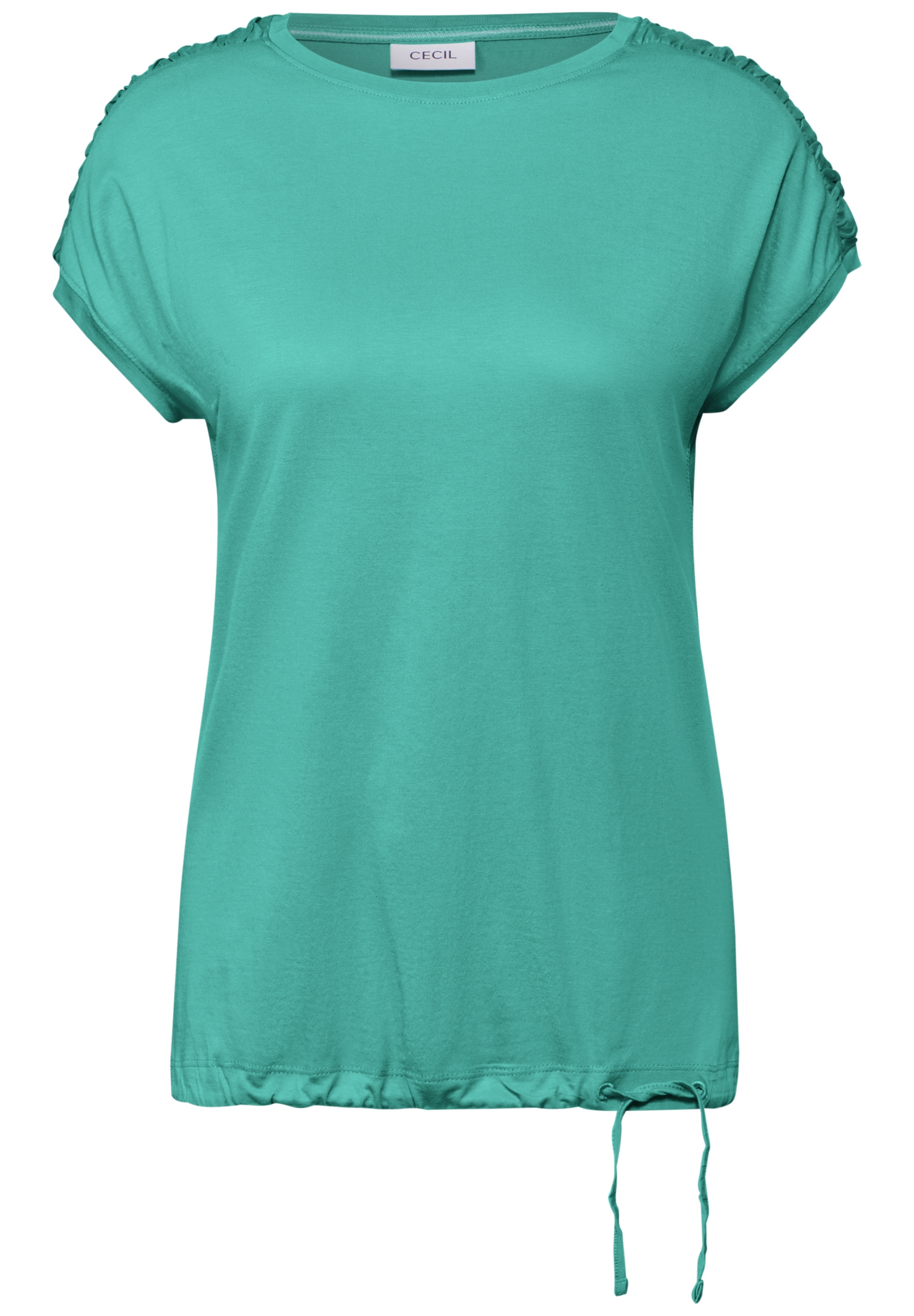 Cecil T-Shirt, mit Tunnelzug am Saum