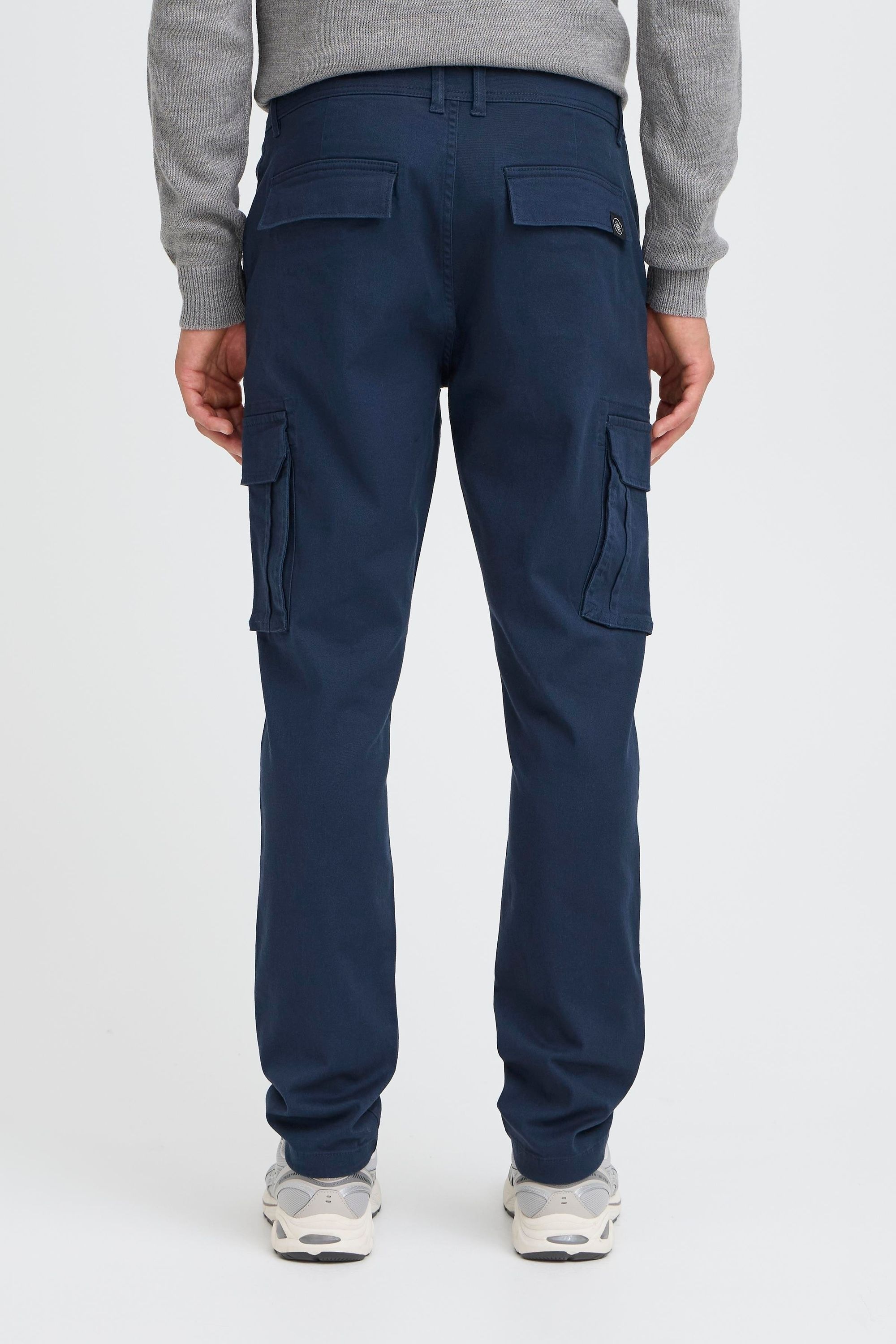 !solid SDCHASEY Cargo Trousers Blue 30/32 3