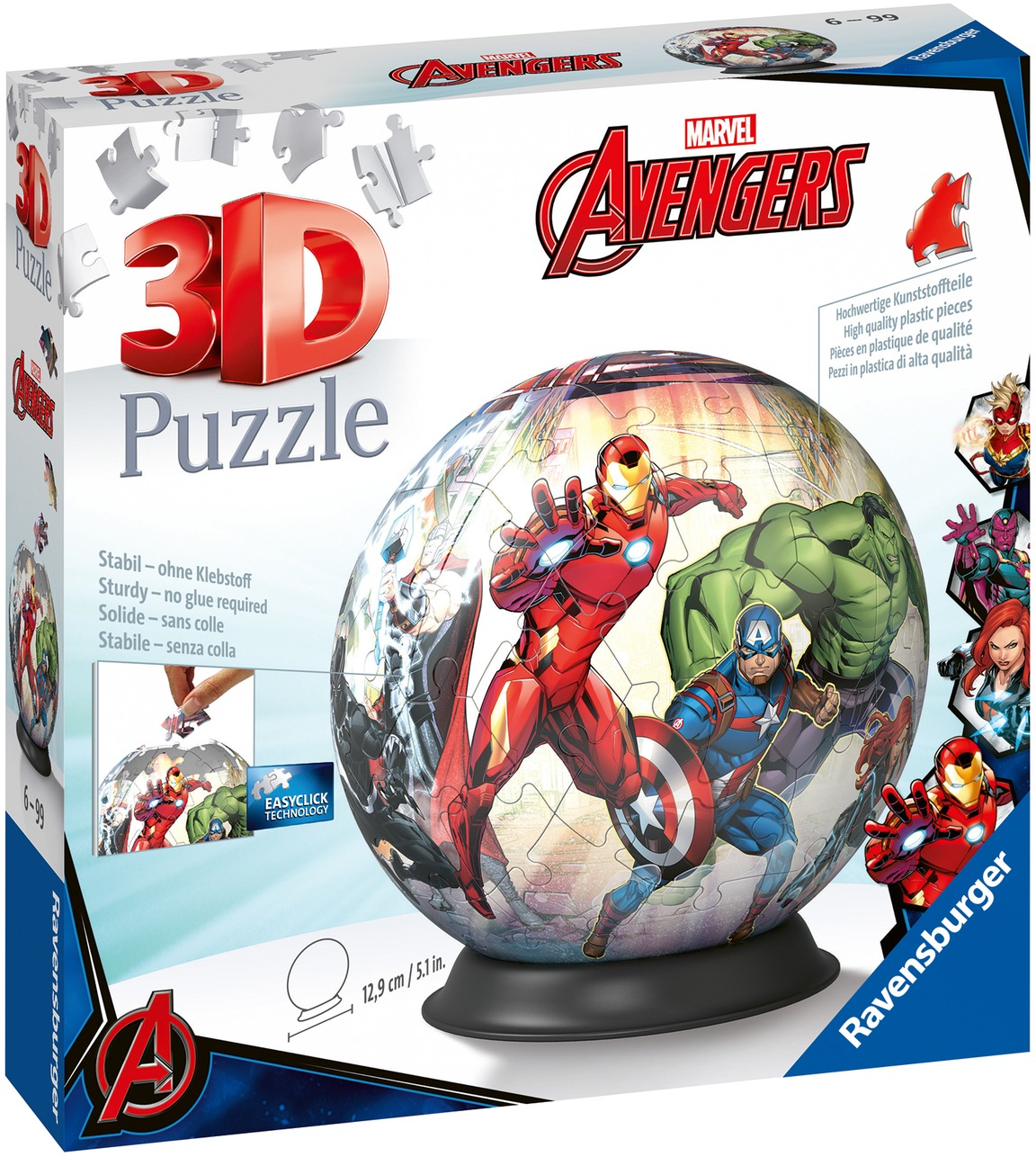 Ravensburger 3D-Puzzle »Marvel Avengers«, Made in Europe, FSC® - schützt Wald - weltweit