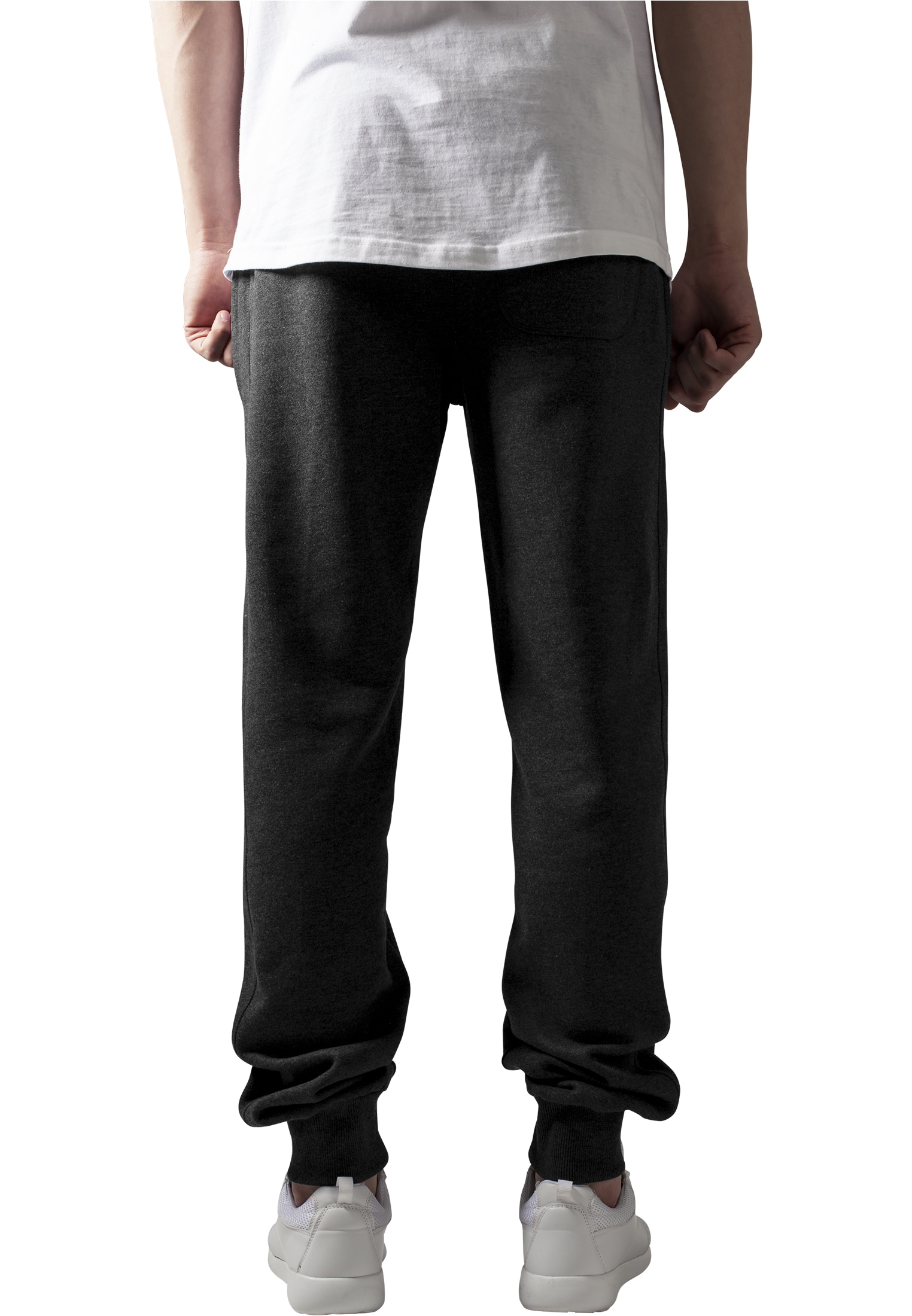 URBAN CLASSICS Stoffhose »Urban Classics Herren Straight Fit Sweatpants«, (1 tlg.)