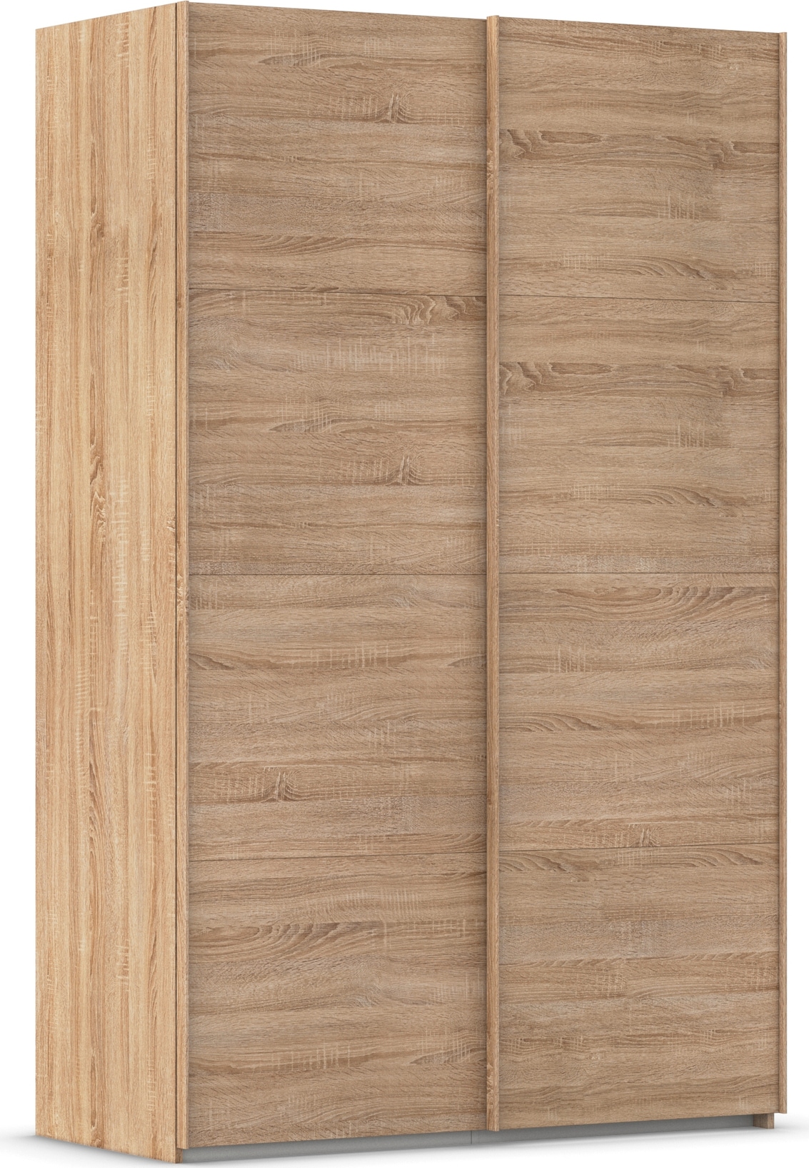 rauch Schwebetürenschrank "Kleiderschrank Schrank Garderobe Schlafzimmerschrank EVELYN" in elegantem Stil, in 5 Breiten, Griffe in Korpusfarbe MADE IN GERMANY