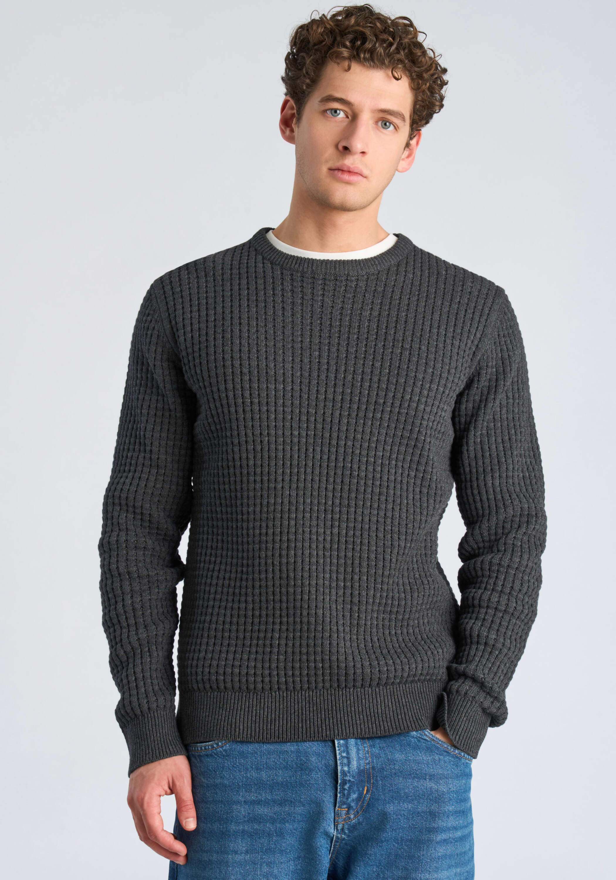 LINDBERGH Strickpullover "Strickpullover Relaxed Fit"