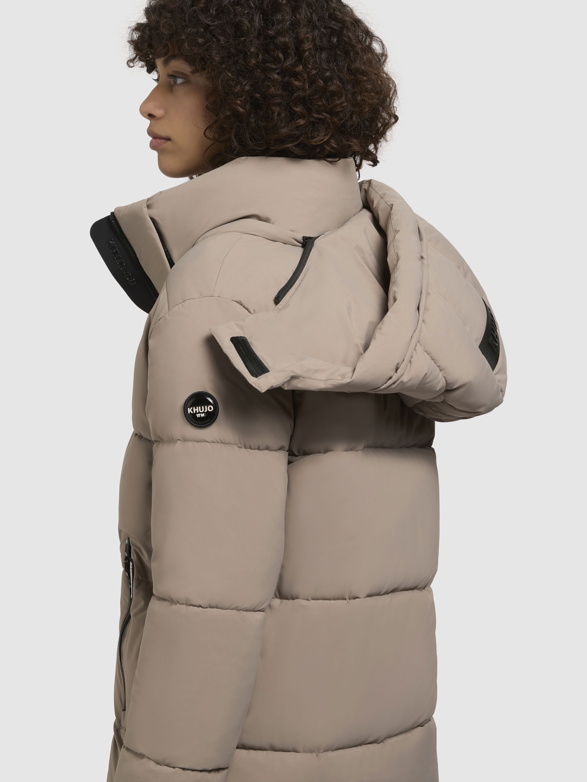 khujo Steppjacke »HAYA MATT«, mit Kapuze