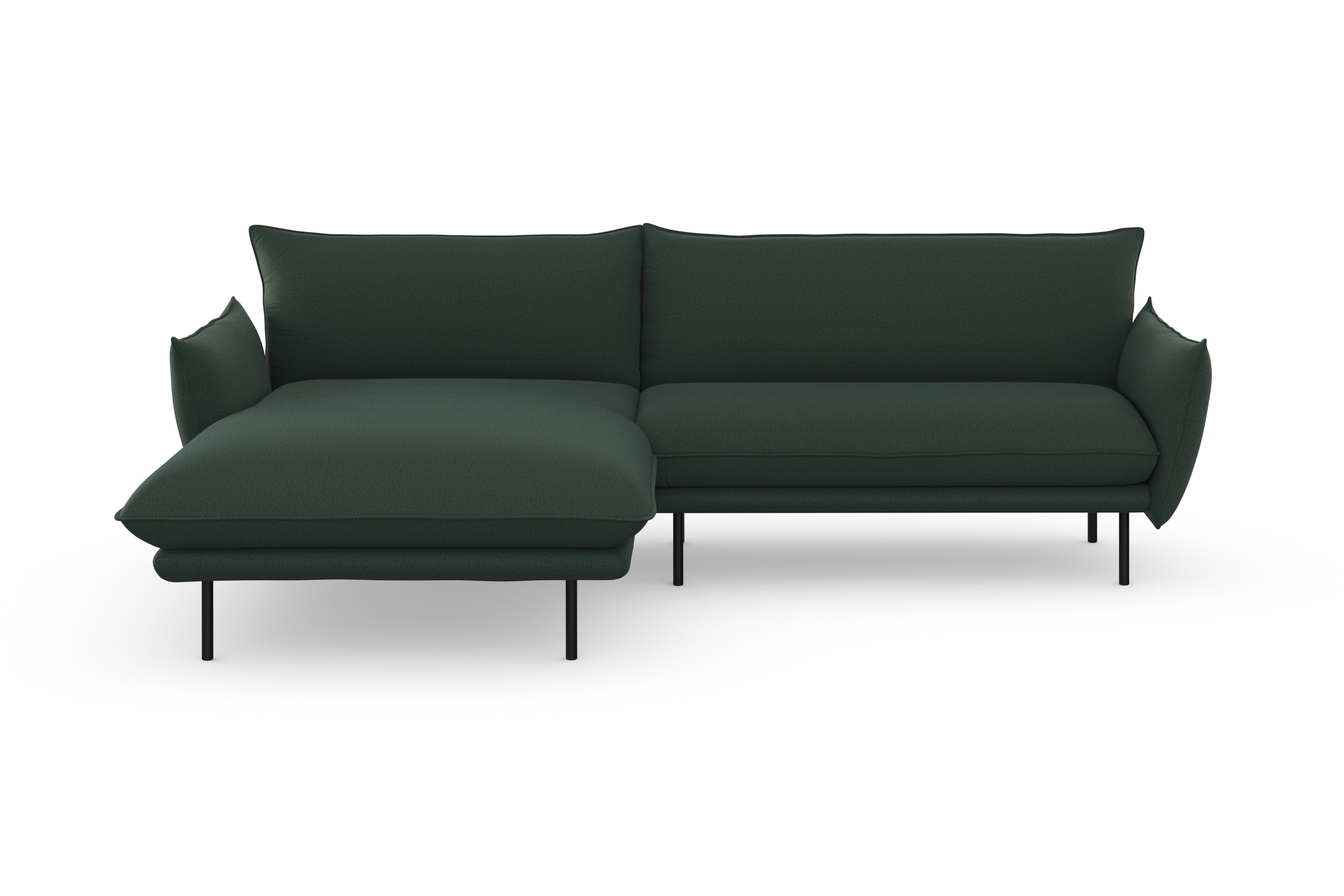 andas Ecksofa »Stine L-Form«, Besonderes Design durch Kissenoptik und Keder, by Morten Georgsen