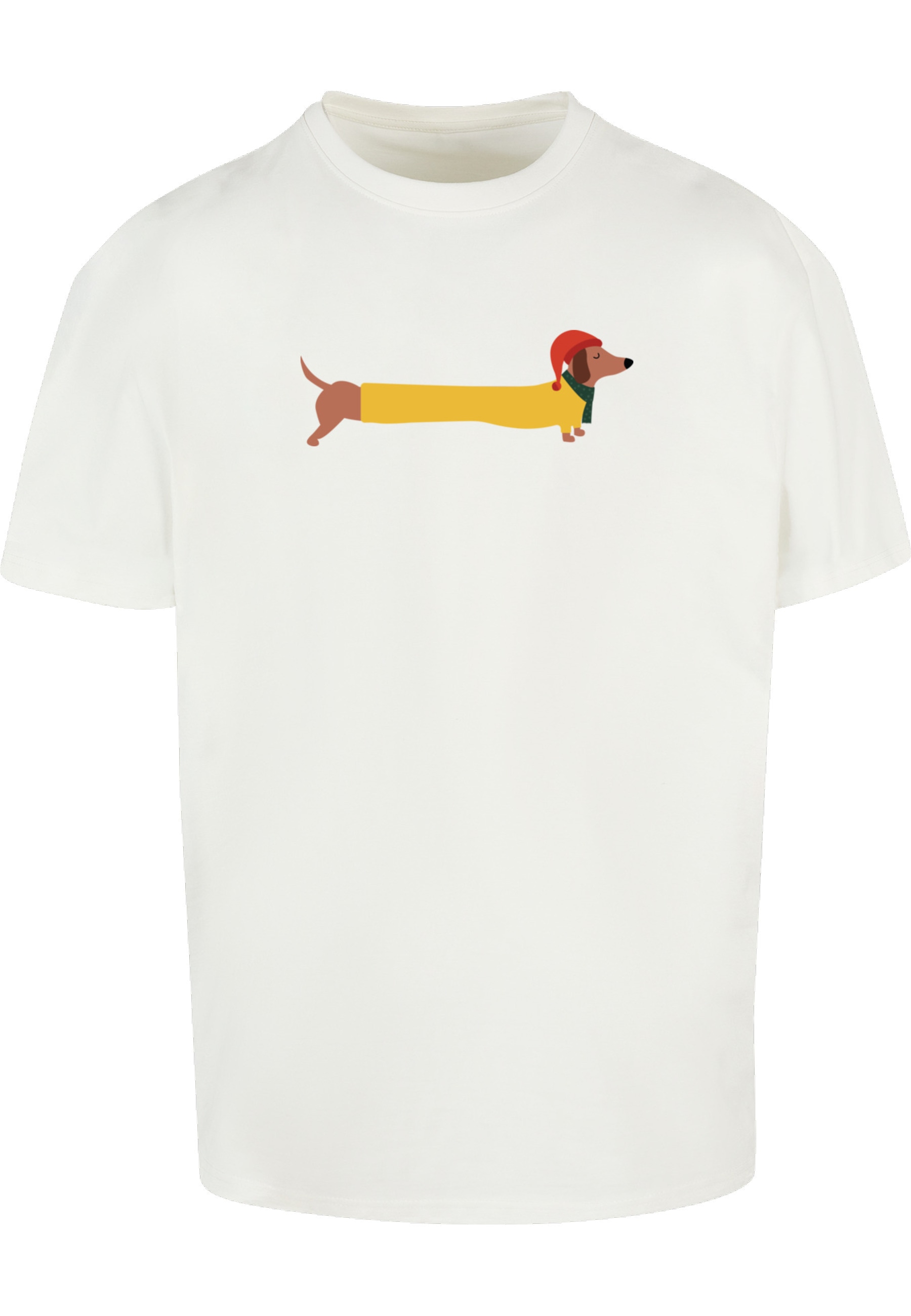 Merchcode T-Shirt "Merchcode Christmas Dog Tee" 1 Stk. günstig online kaufen