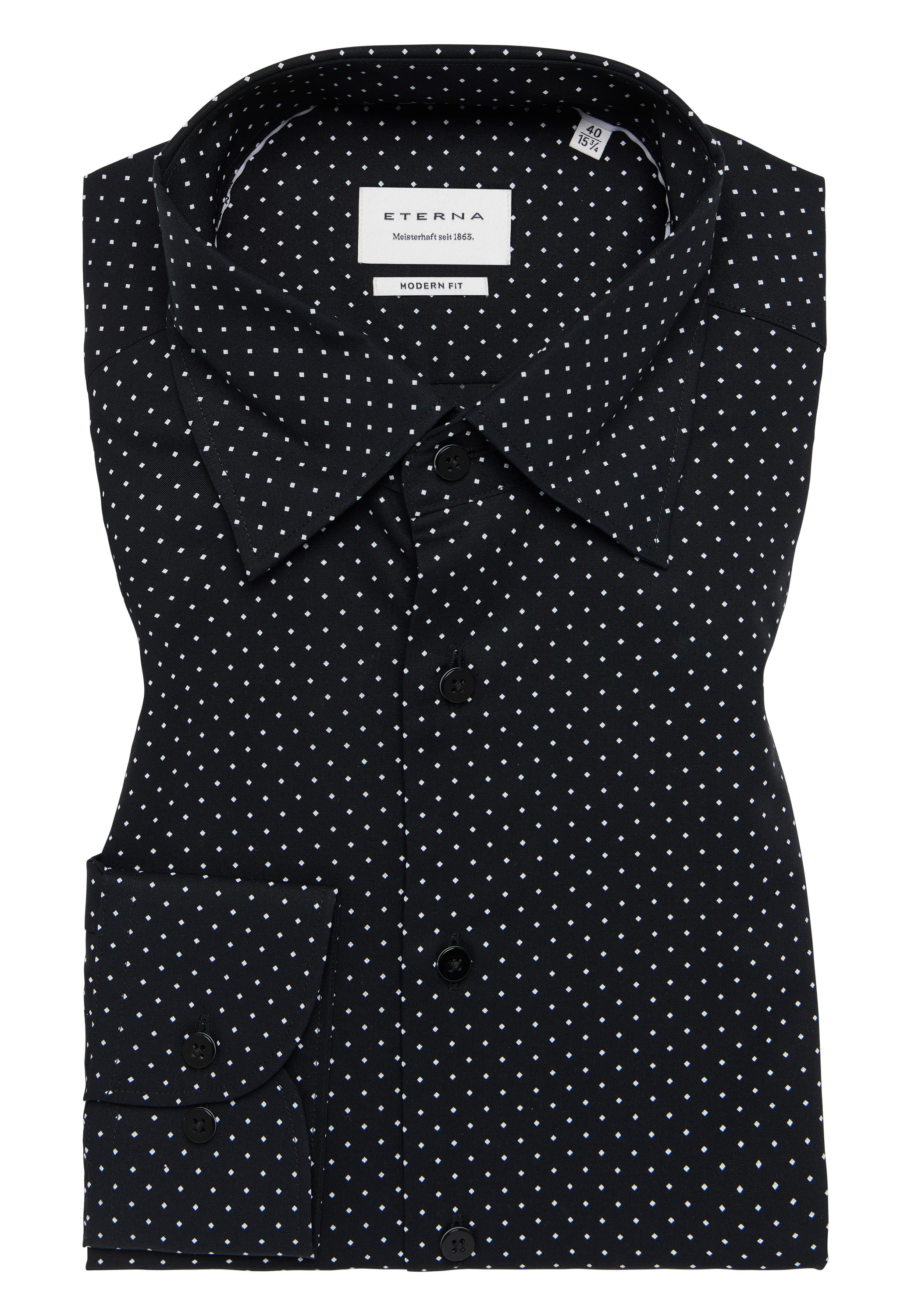 Eterna Langarmhemd »MODERN FIT«, NON IRON (bügelfrei)