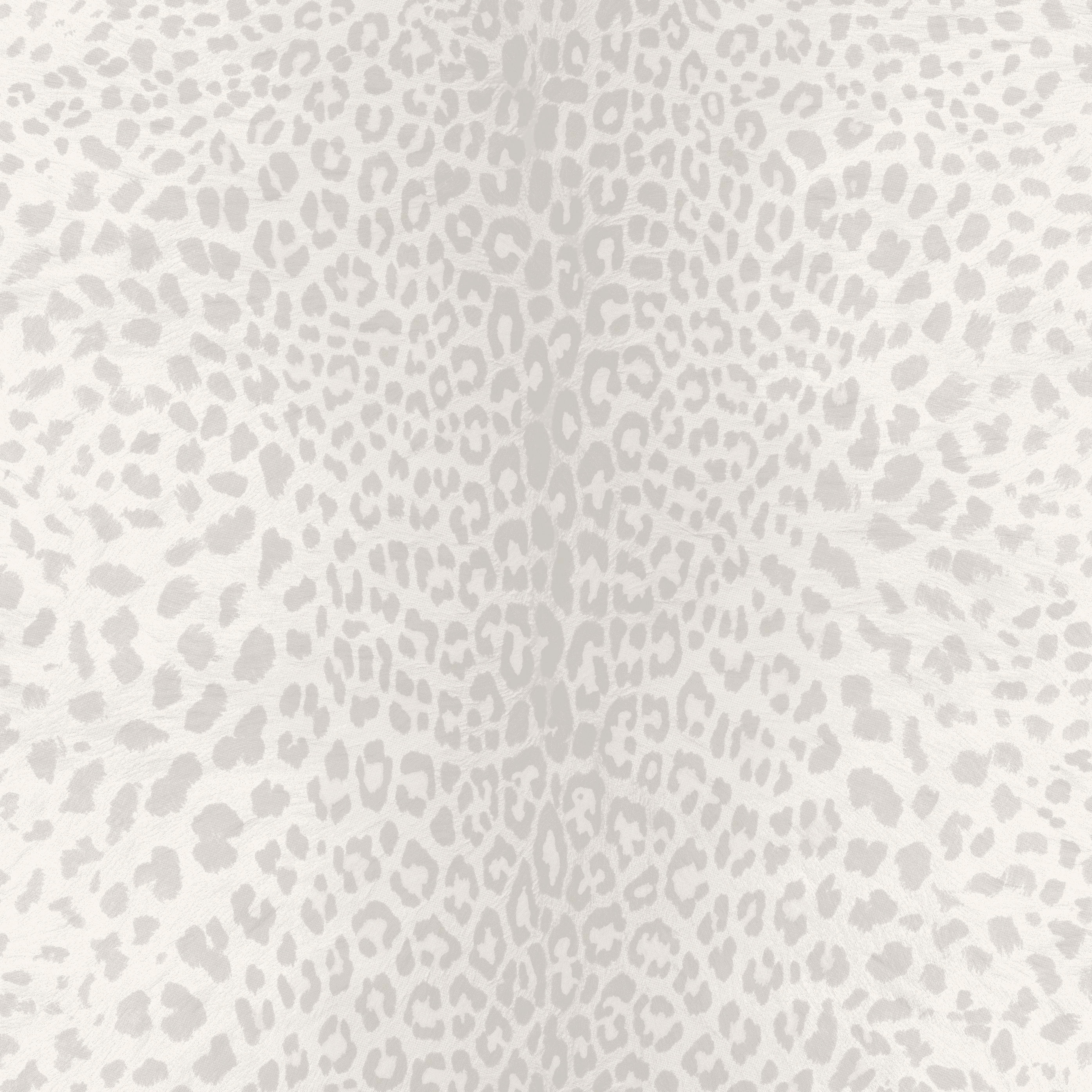 Superfresco Easy Vliestapete "Leopard Skin" uni aufgeschäumt Luipaard silber 1000x52cm