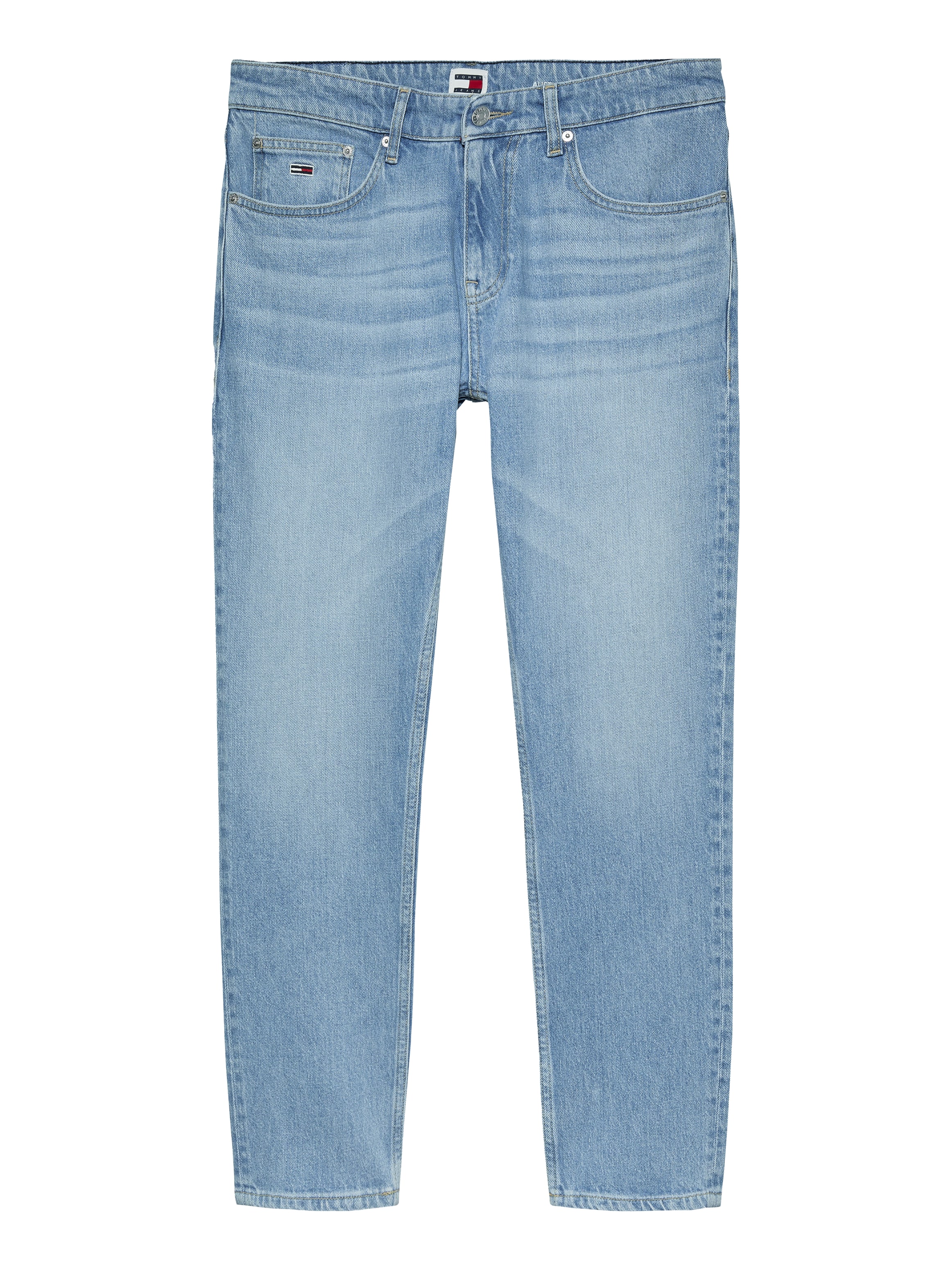 Tommy Jeans Tapered-fit-Jeans, mit Logostickereien