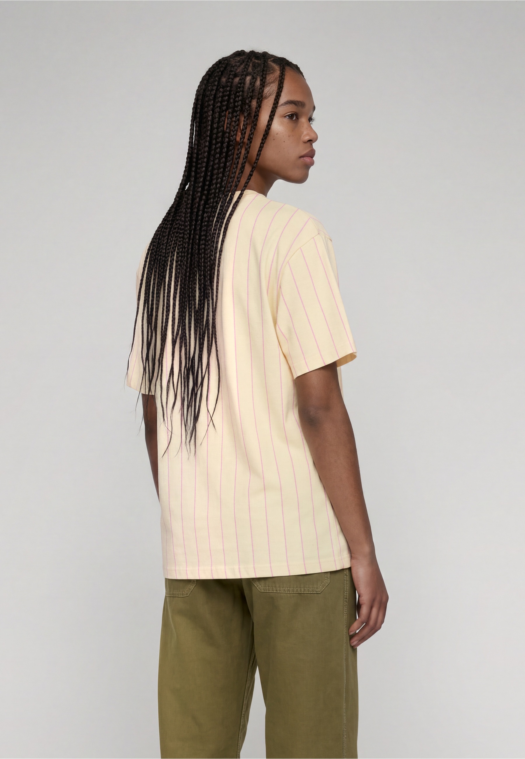 Karl Kani T-Shirt »Karl Kani Small Signature Essential Pinstripe OS Tee« 1